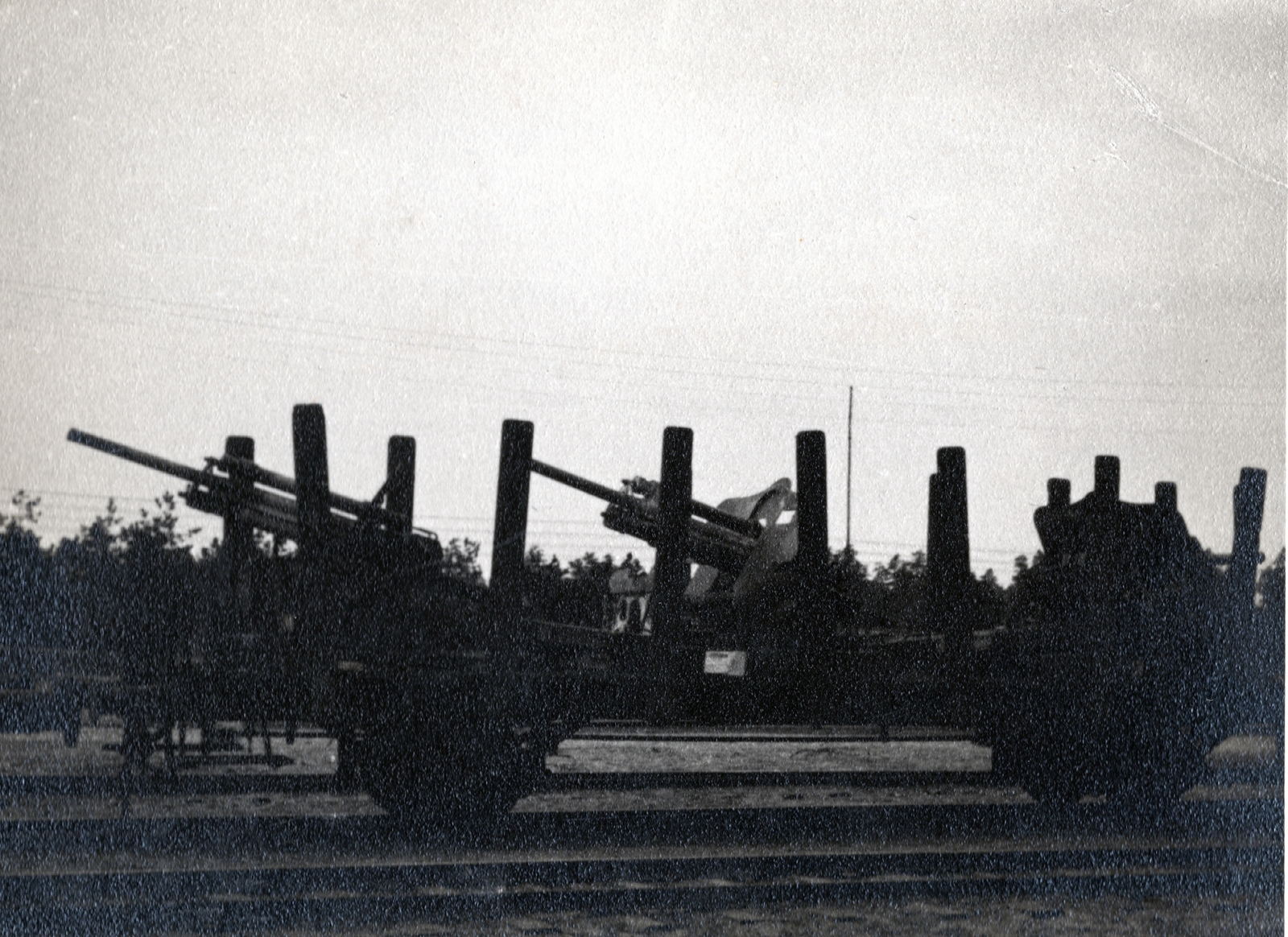 1942, Marics Zoltán, vasút, második világháború, löveg, Fortepan #131248