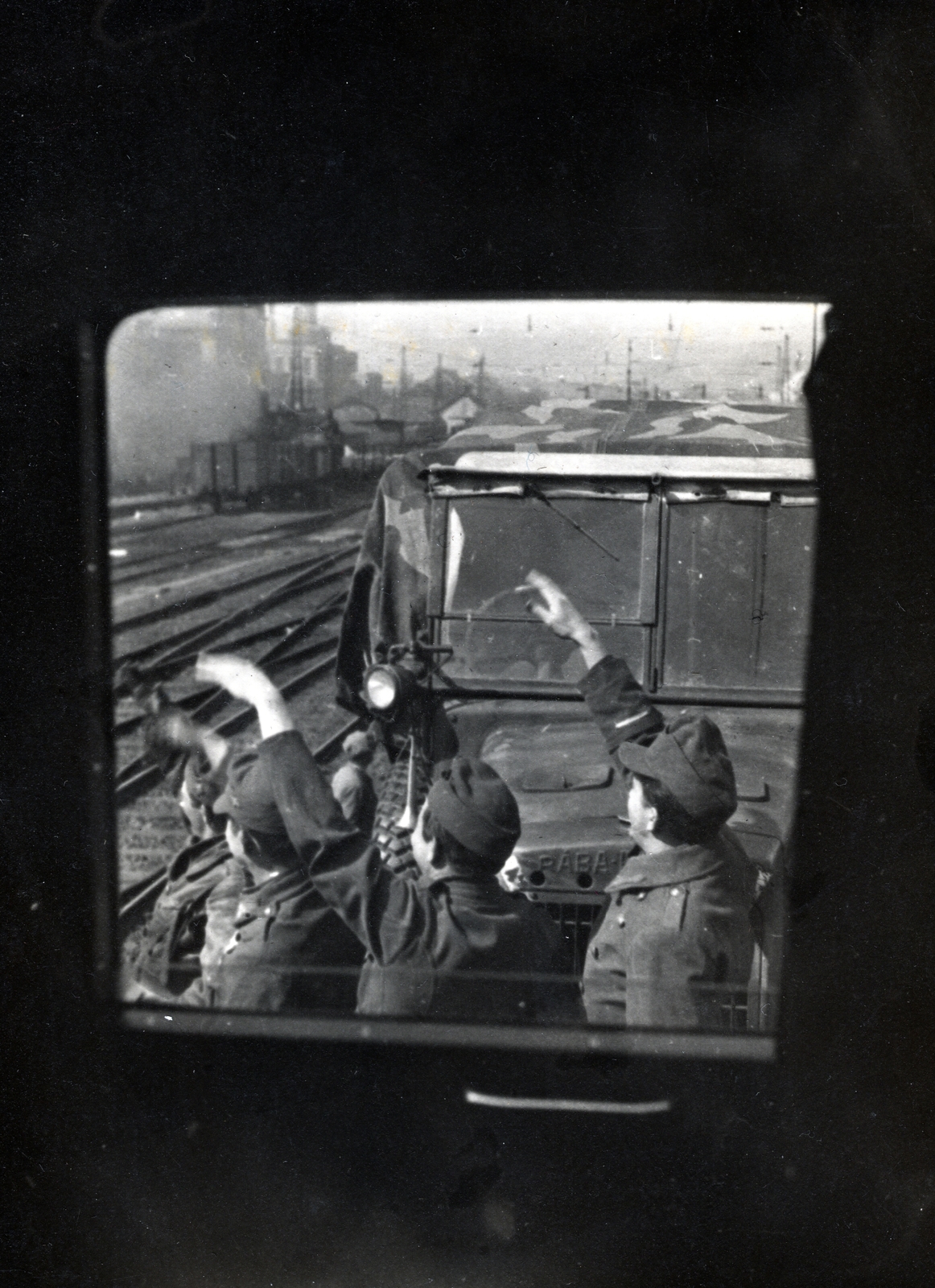 Hungary, Miskolc, Tiszai pályaudvar., 1943, Marics Zoltán, railway, wave, Fortepan #131366