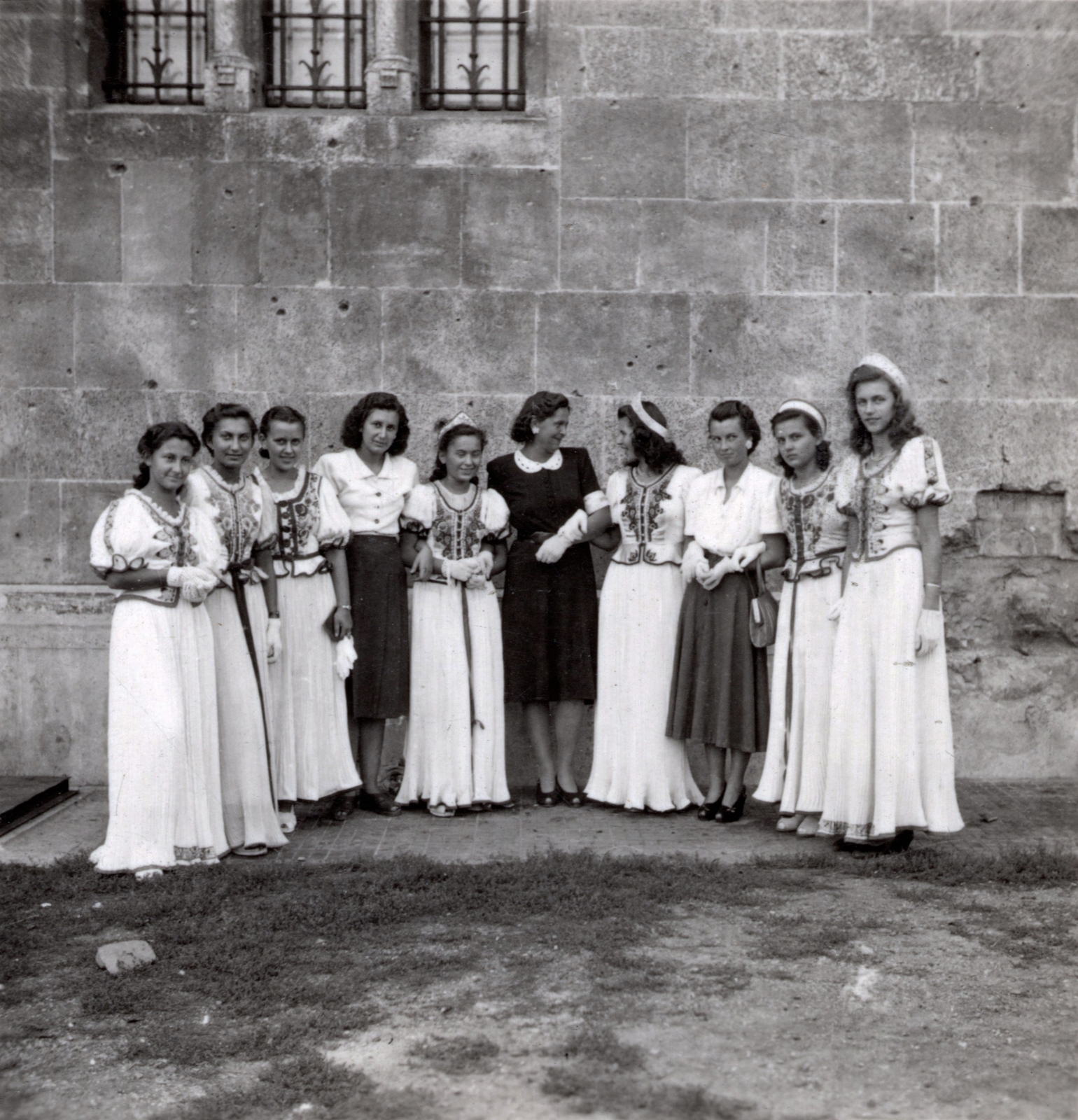 1936, Paczolay család, tableau, women, girl, Fortepan #131485