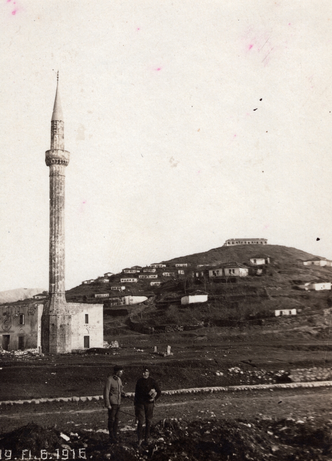 1916, Palotai Klára, First World War, mosque, Fortepan #131580