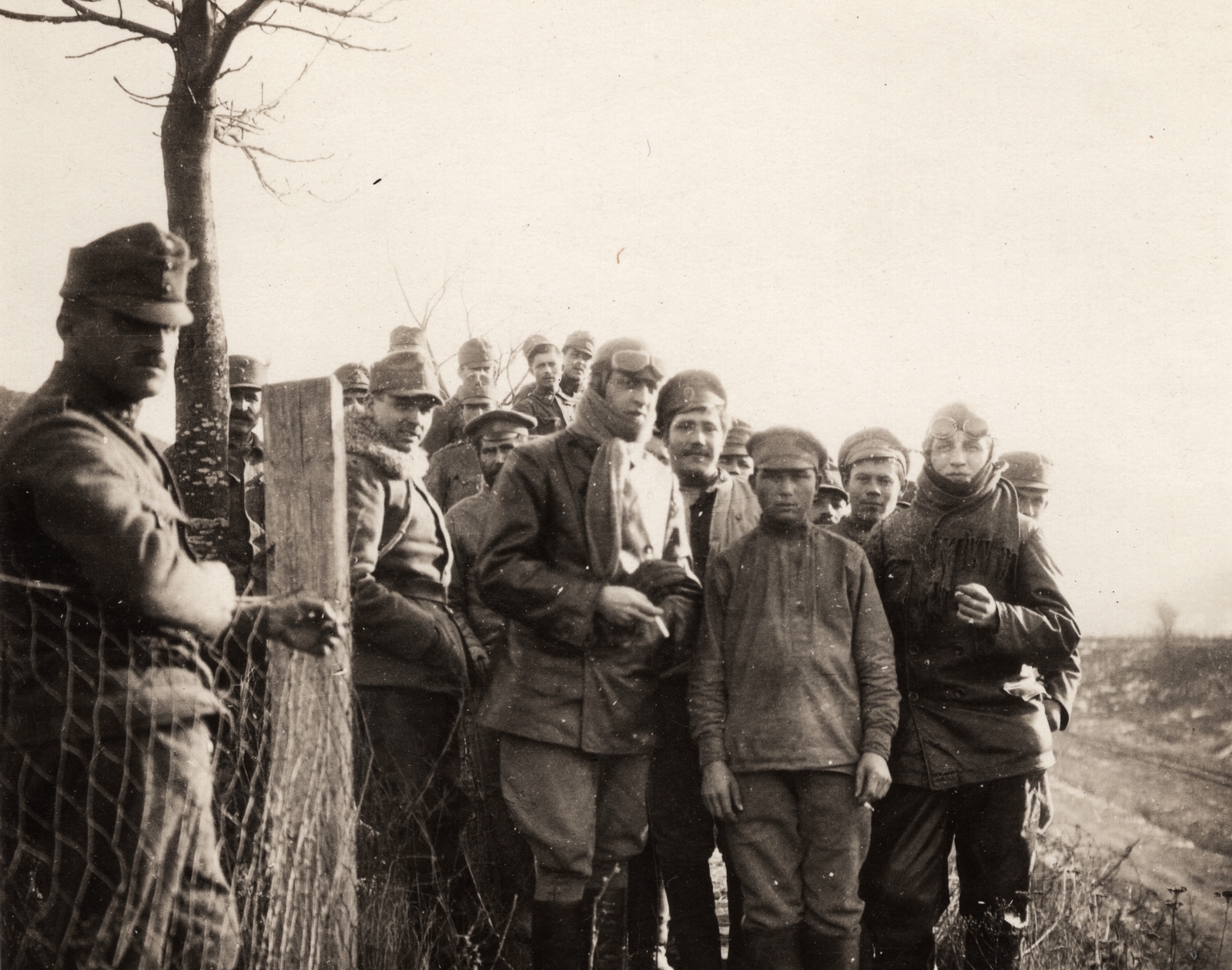 1917, Palotai Klára, First World War, pilot, prisoner of war, Fortepan #131587