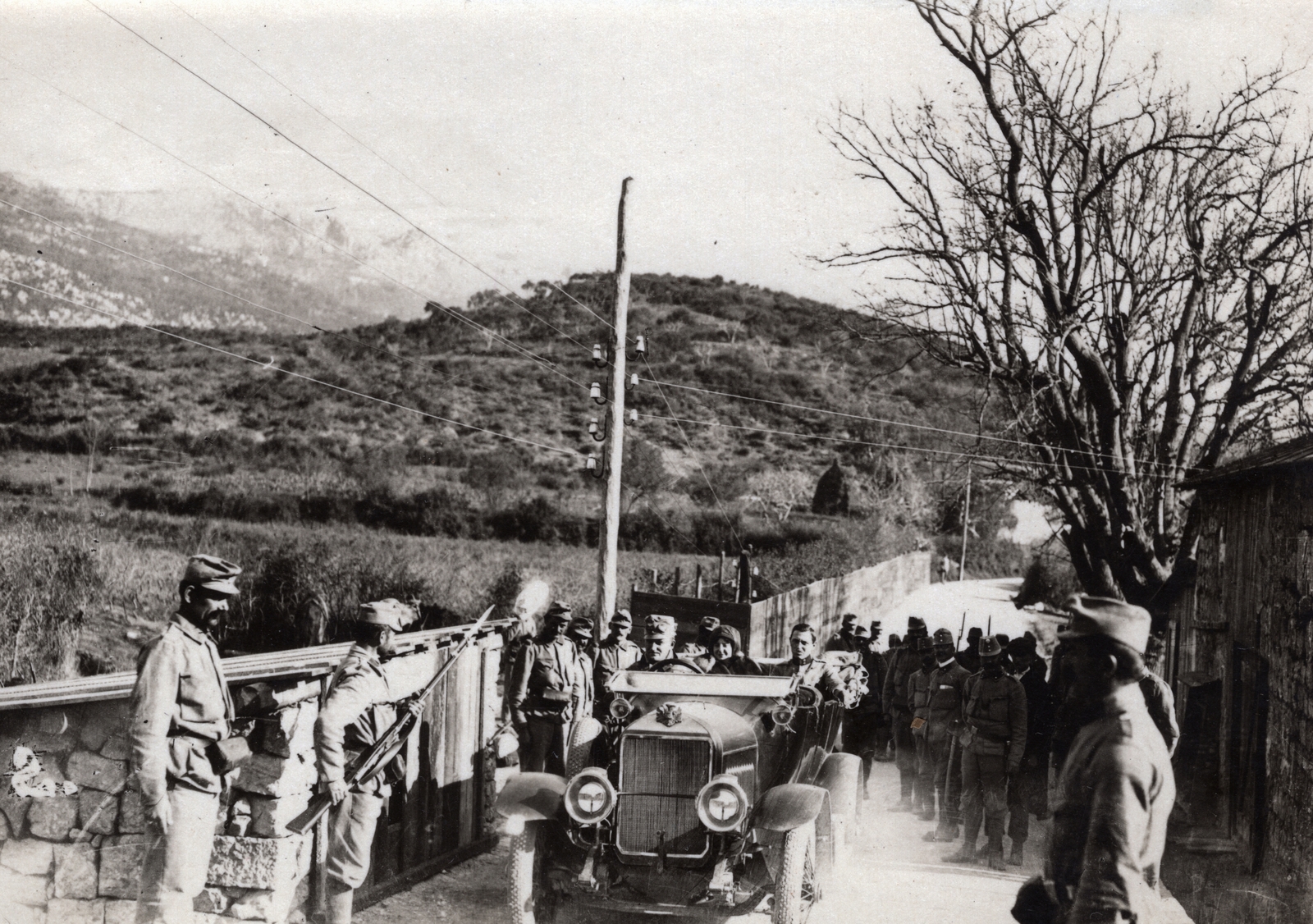 1916, Palotai Klára, First World War, automobile, Fortepan #131597