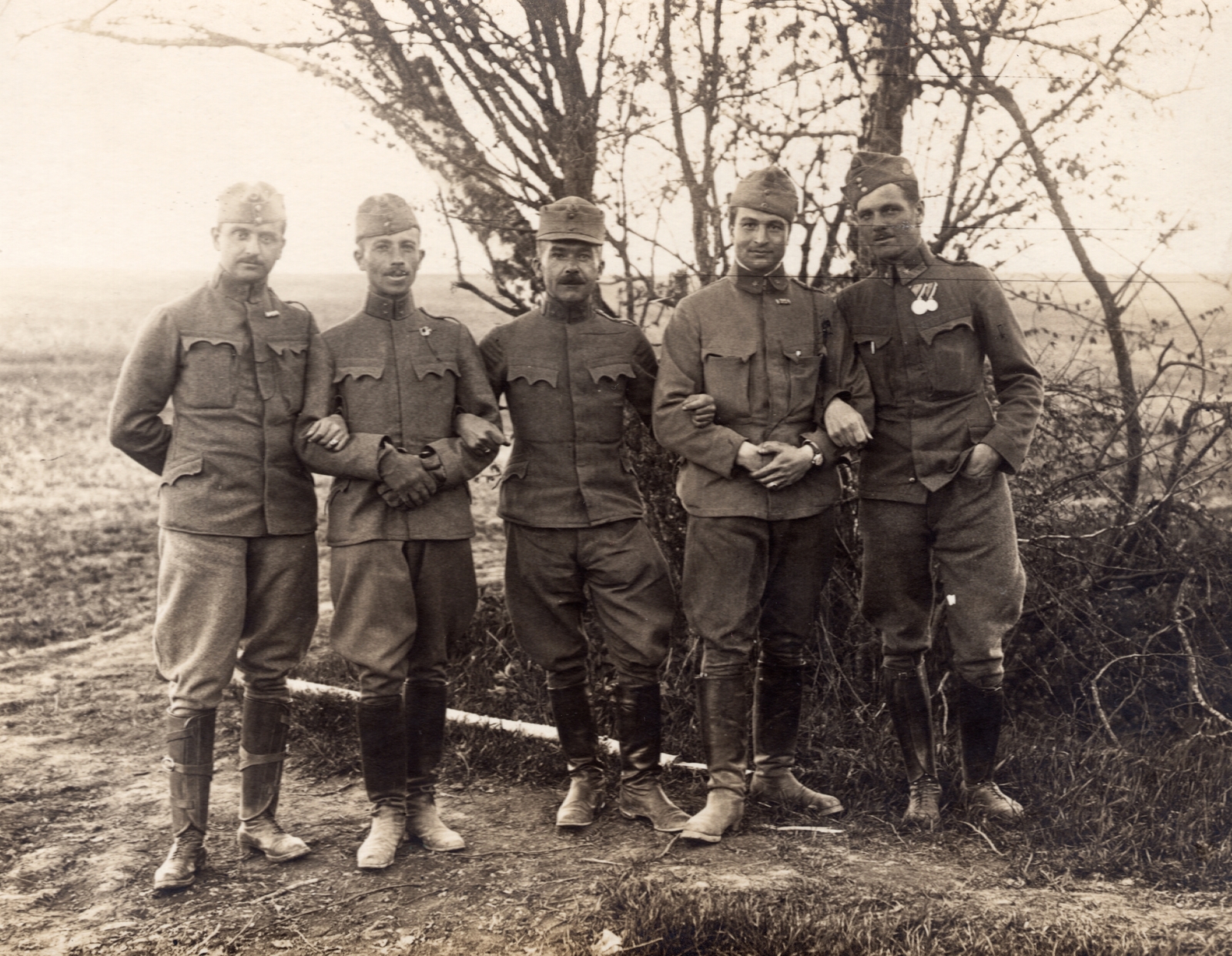 1916, Palotai Klára, First World War, hold upper arms, Fortepan #131601