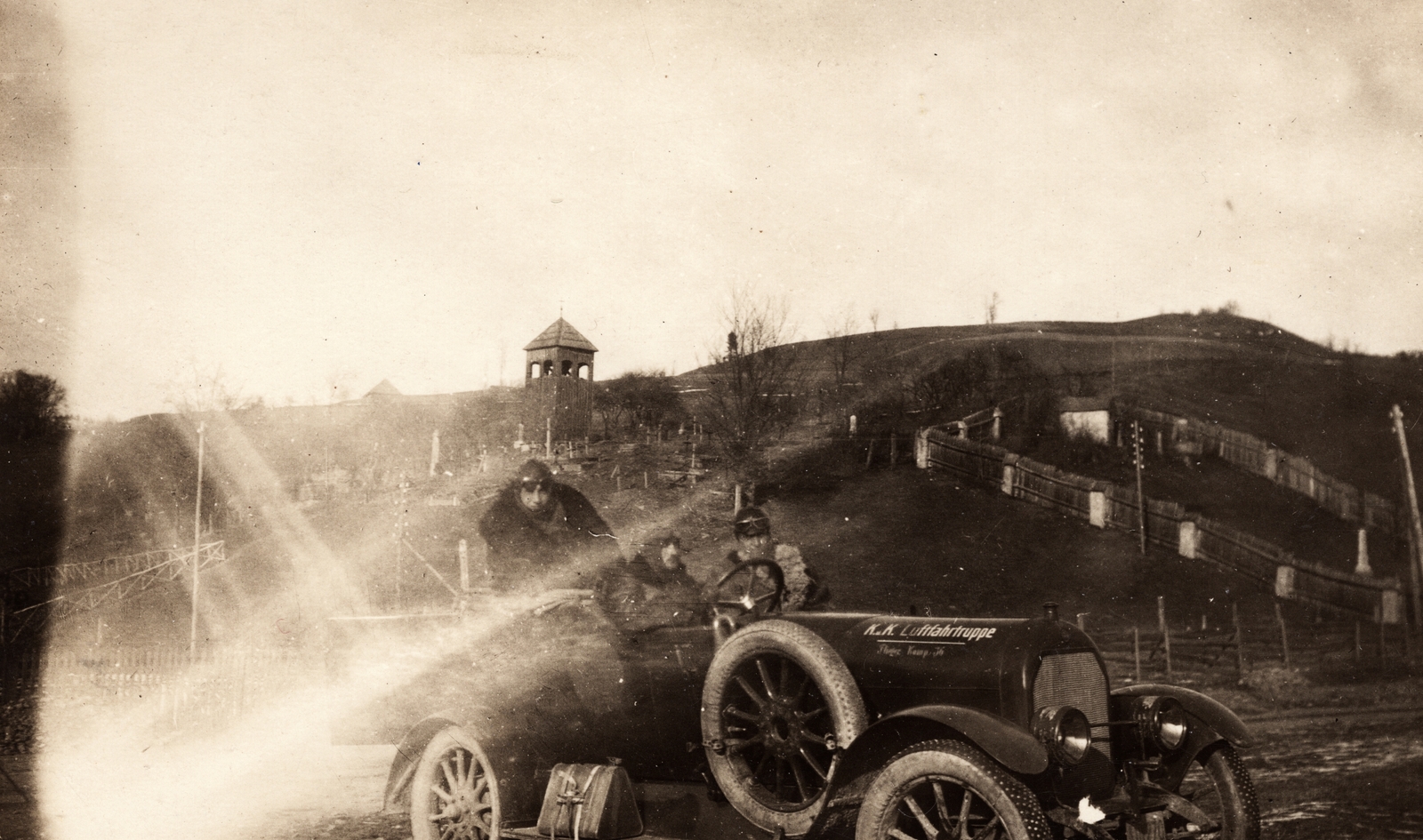 1916, Palotai Klára, First World War, automobile, Fortepan #131624