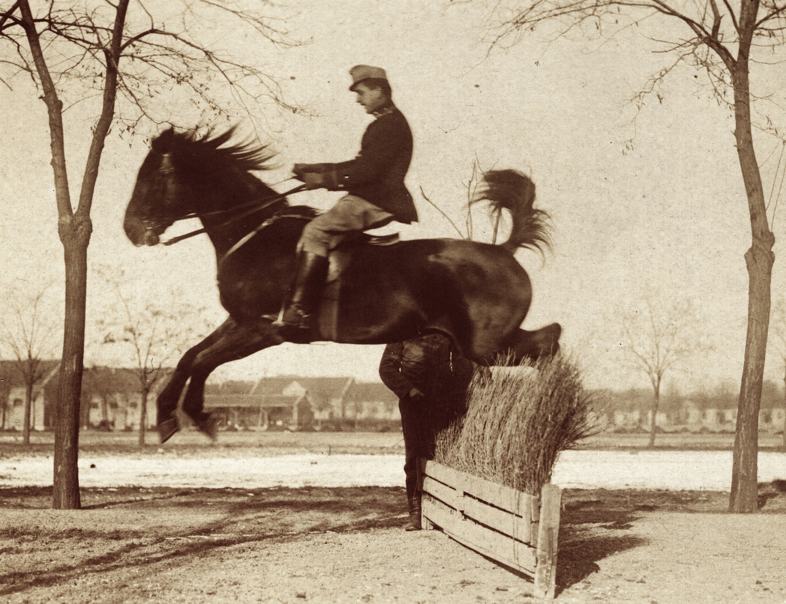 1915, Palotai Klára, első világháború, lovaglás, Fortepan #131640