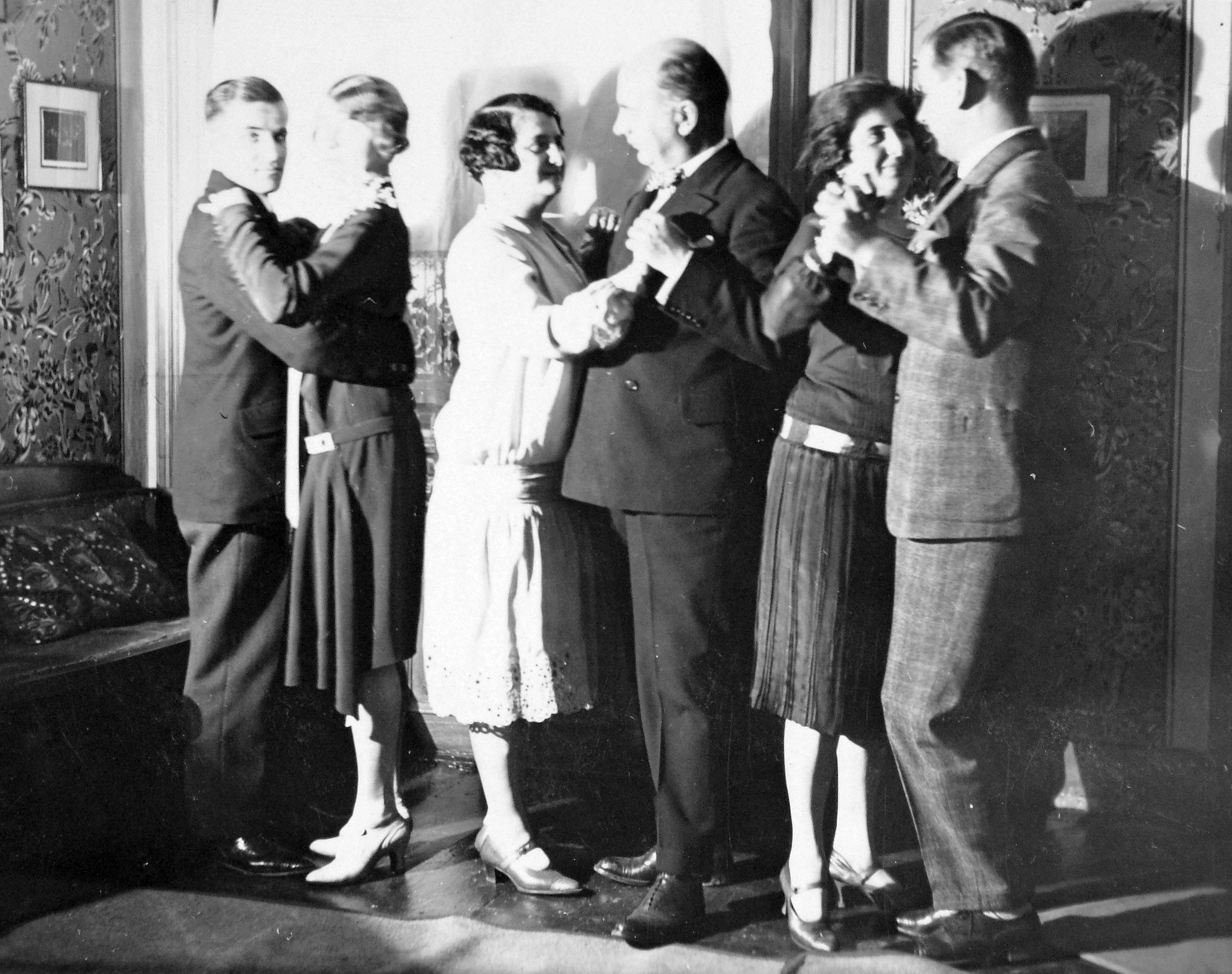 1928, Fortepan, free time, dance, tableau, women, men, Fortepan #13165