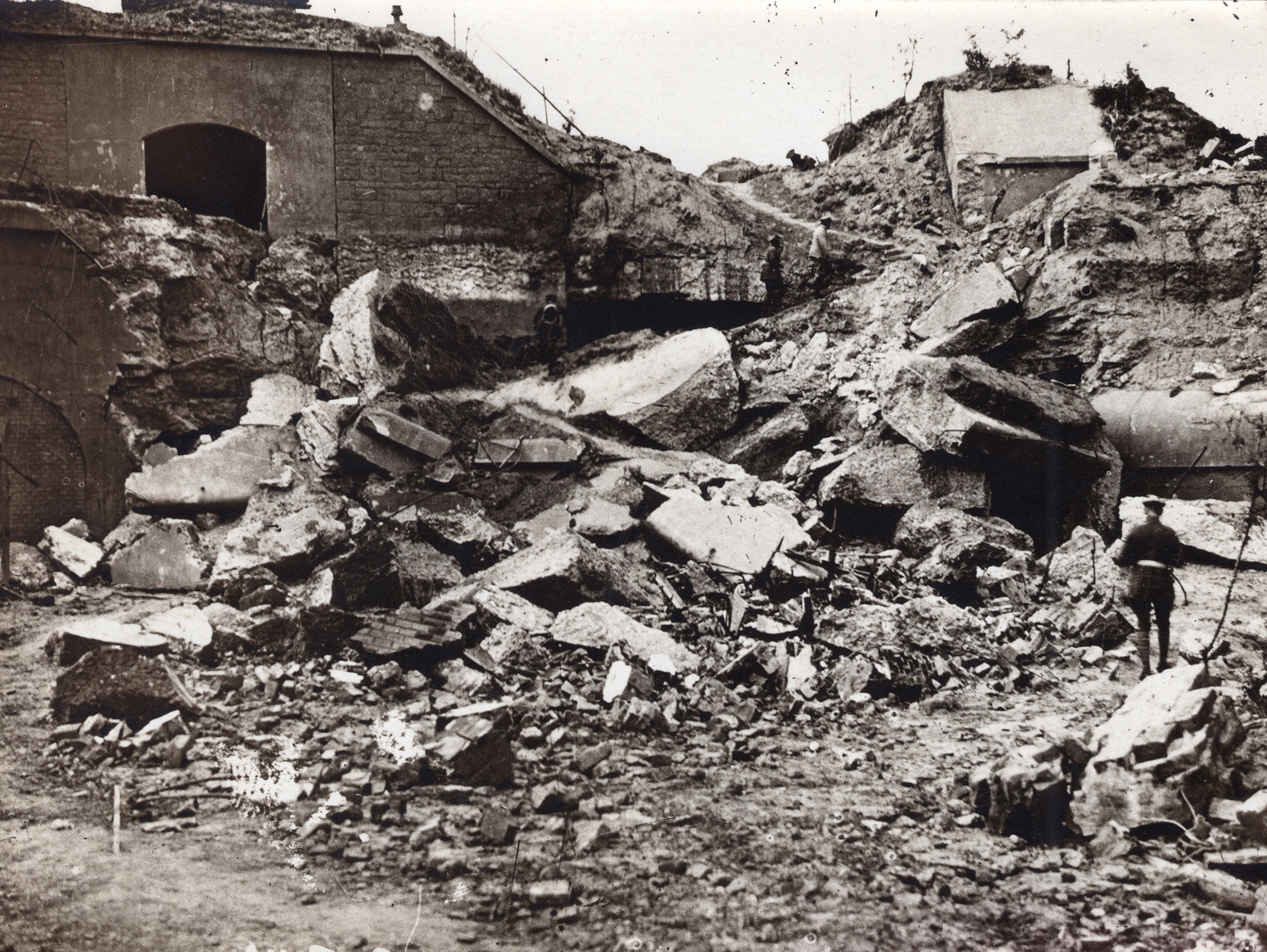 1916, Palotai Klára, First World War, war damage, Fortepan #131702