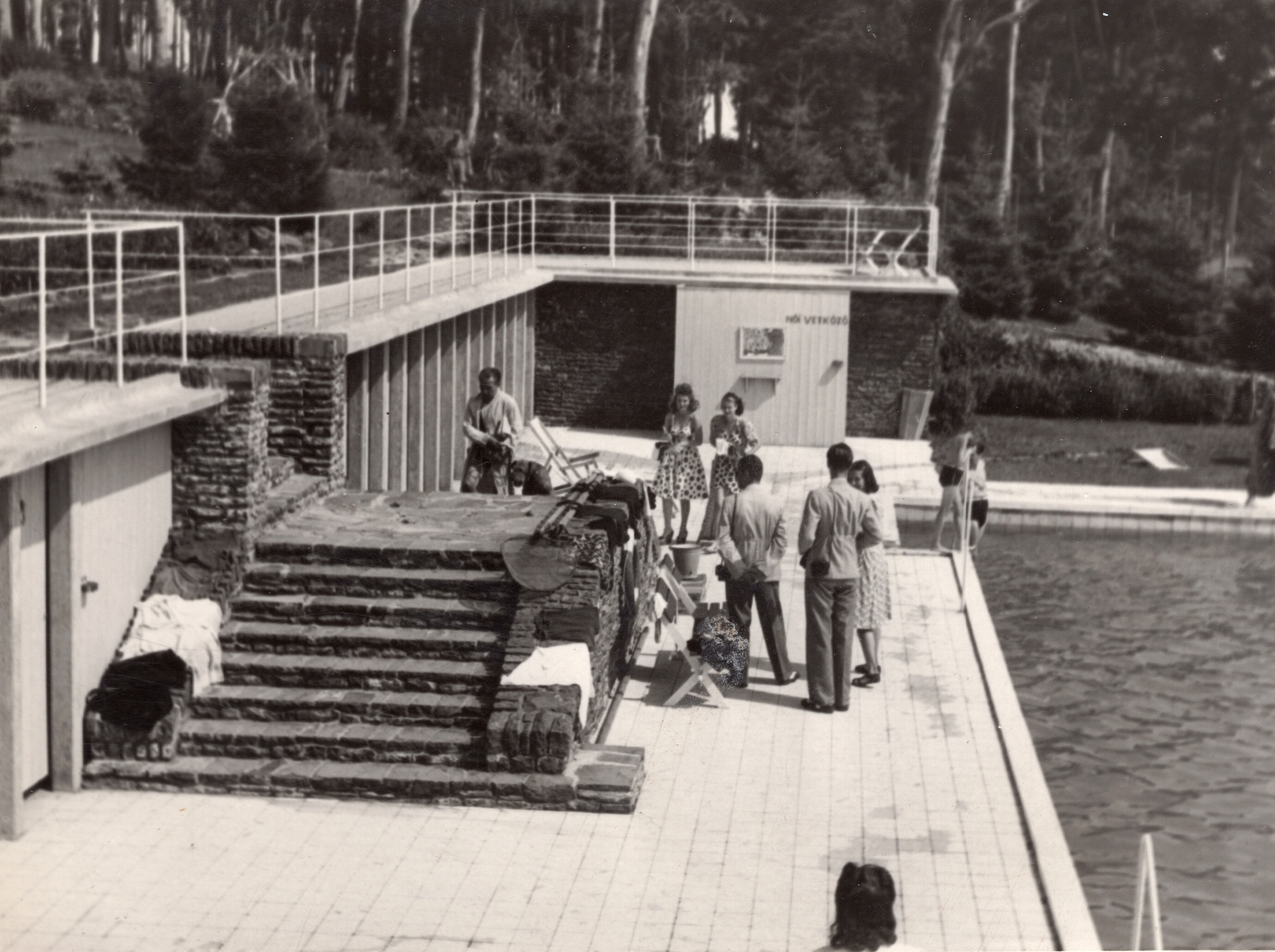 1934, Palotai Klára, beach, Fortepan #131766