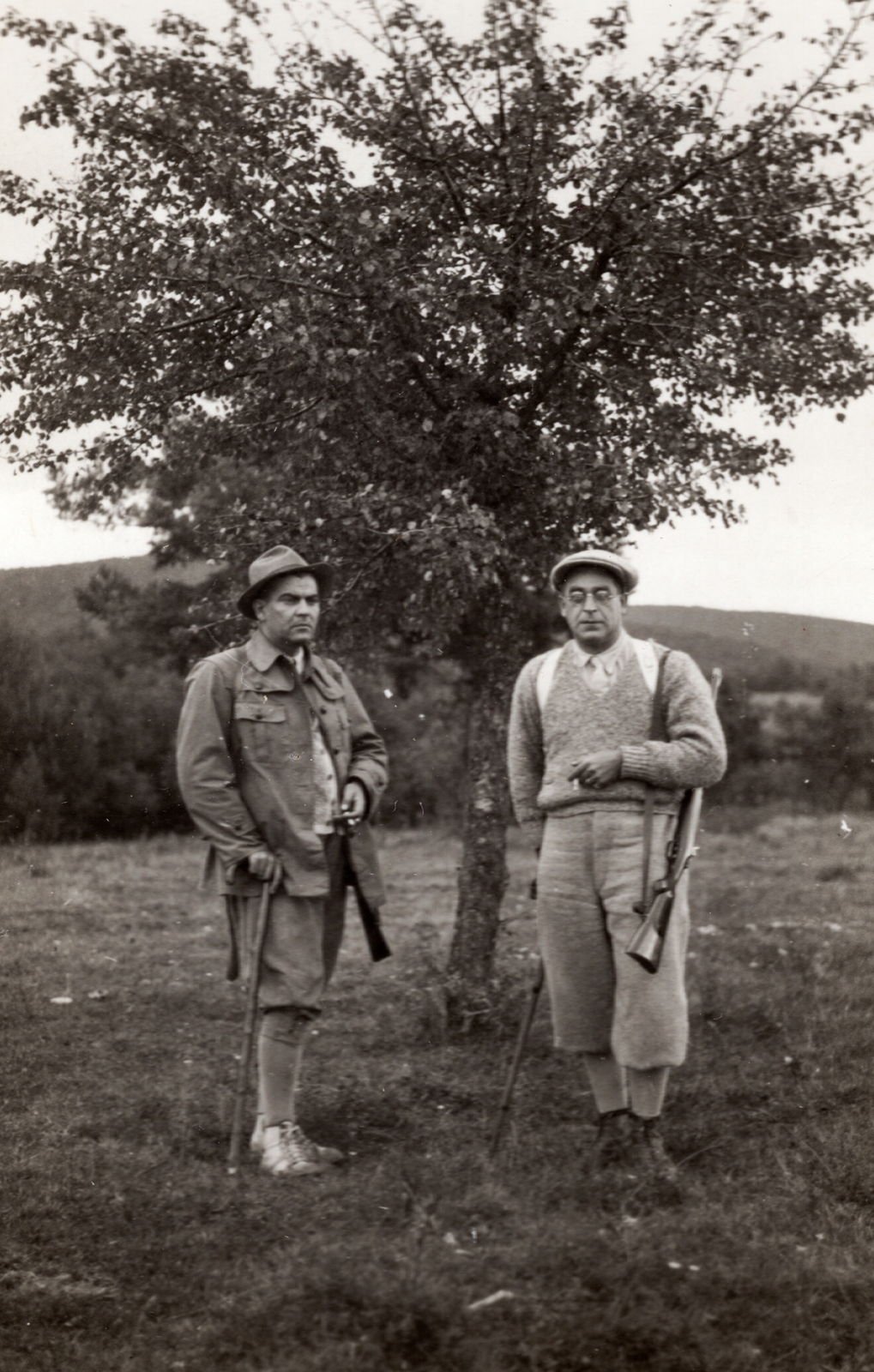 1932, Palotai Klára, hunting, gun, Fortepan #131818