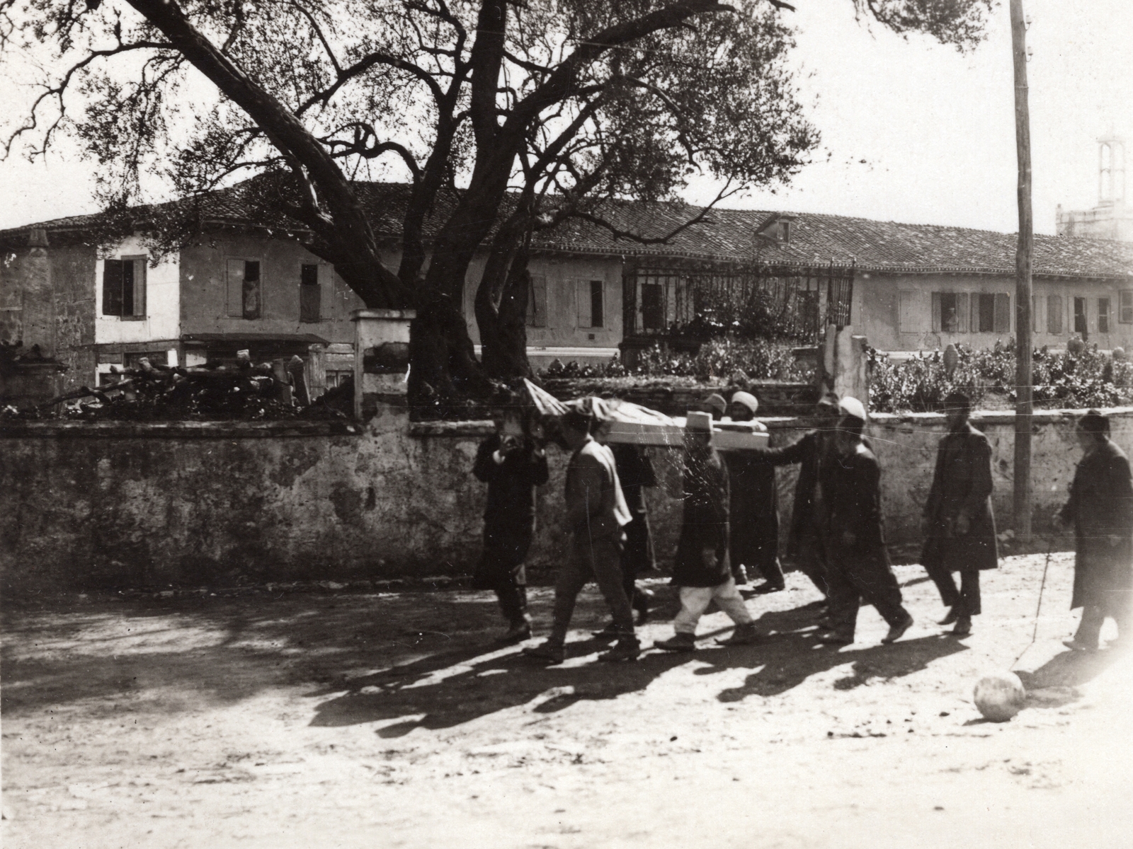 Albania, Durrës, 1918, Palotai Klára, First World War, funeral, Fortepan #131833