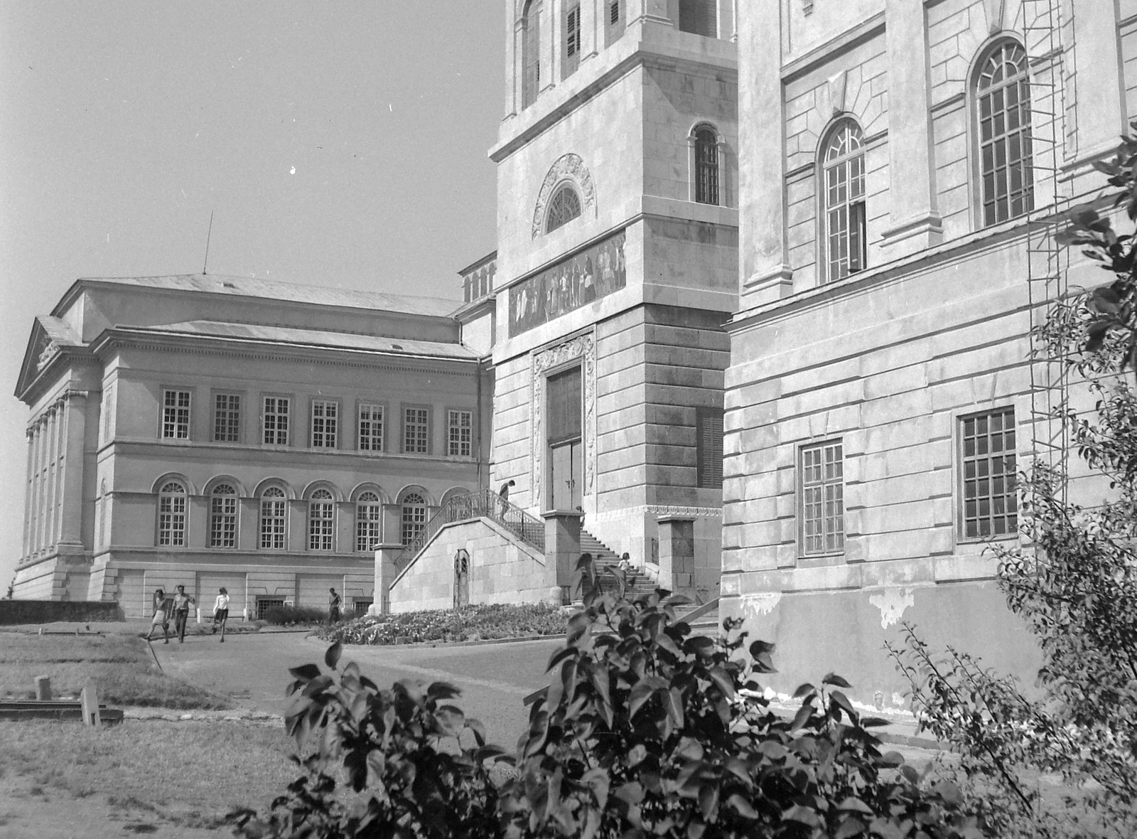 Hungary, Pannonhalma, Bencés Főapátság., 1971, Gyöngyi, religion, basilica, Benedictines, Fortepan #13204