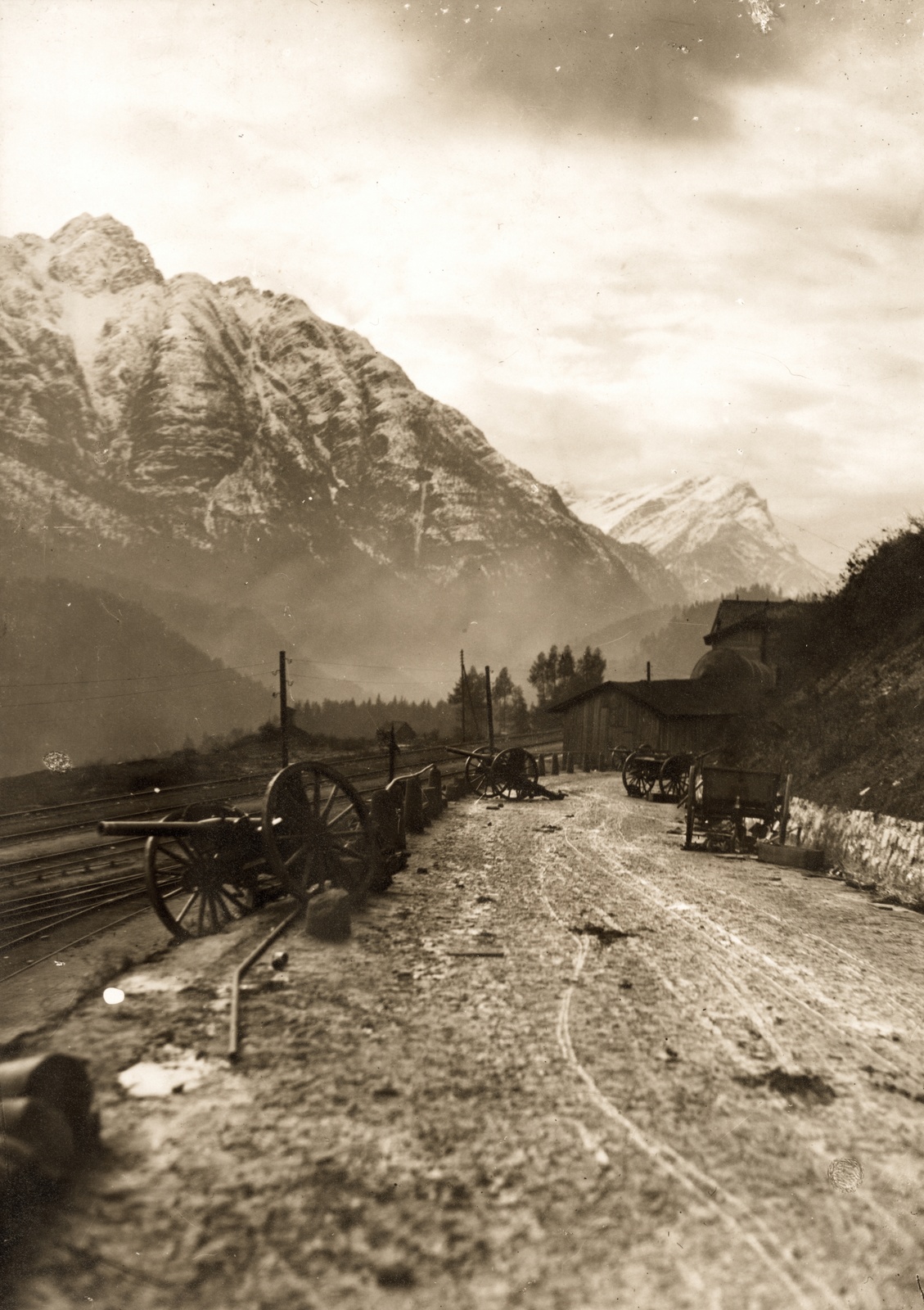 1917, Barják András, első világháború, tüzérség, Fortepan #132126