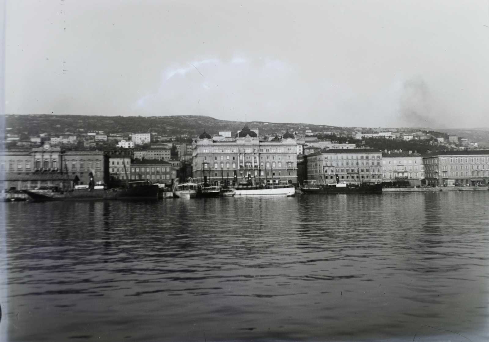 Croatia, Rijeka,Adria, kikötő. Leltári jelzet: 29875, 1911, Magyar Műszaki és Közlekedési Múzeum / Archívum / Negatívtár / Pölös István gyűjteménye, Czakó Ferenc, picture, port, Fortepan #132976