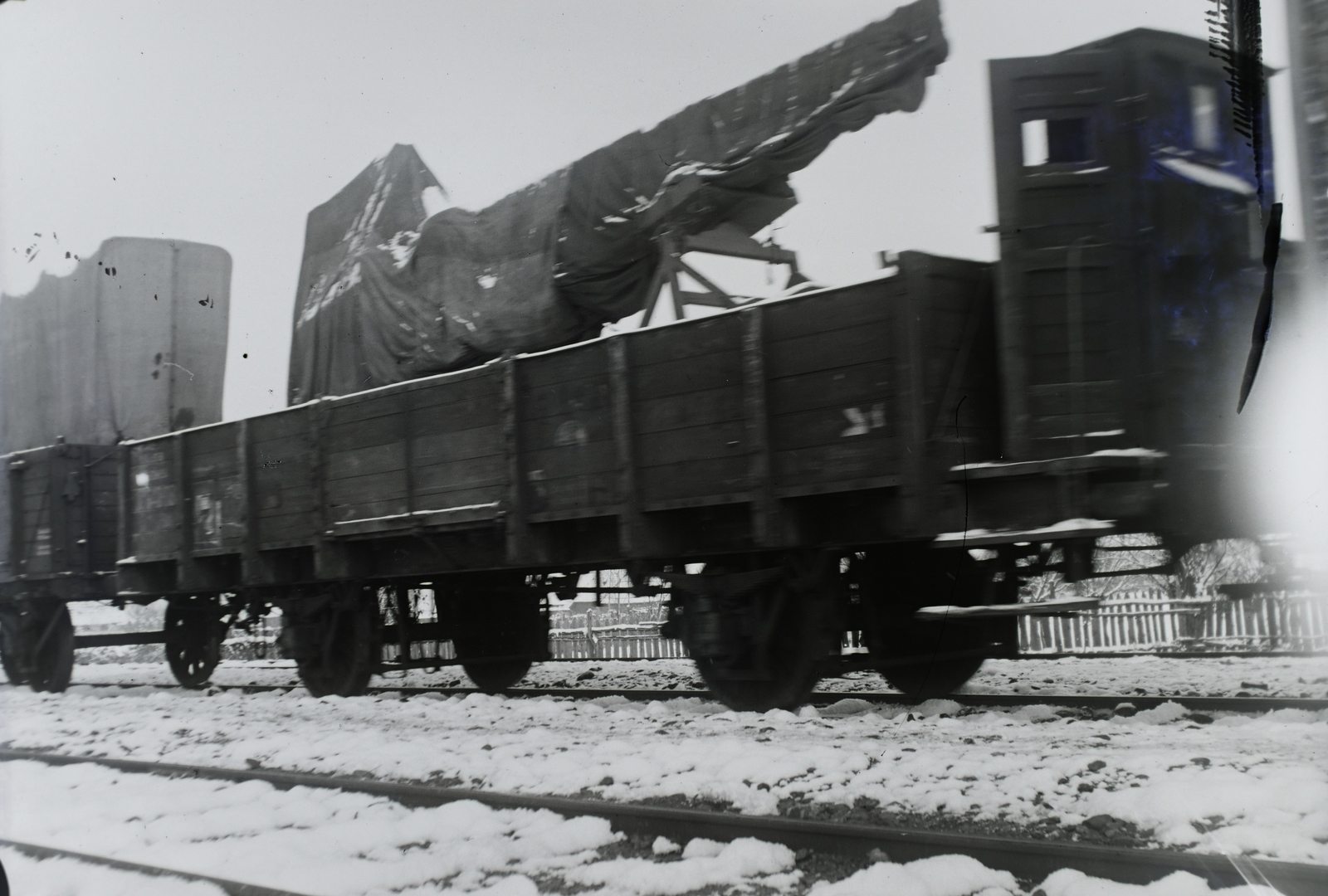 Leltári jelzet: 29909, 1916, Magyar Műszaki és Közlekedési Múzeum / Archívum / Negatívtár / Pölös István gyűjteménye, Czakó Ferenc, airplane, rail, control cabin, Fortepan #133007