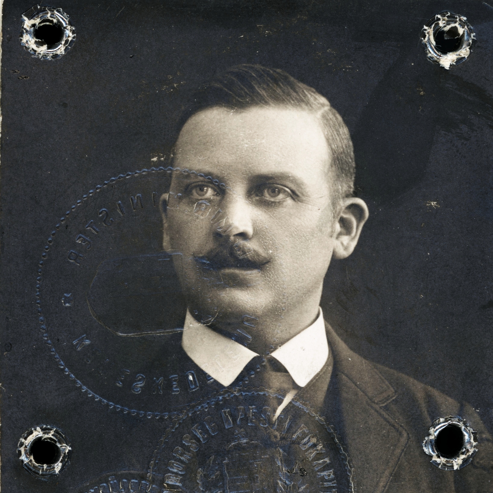 Magyarország, Vértess Vilmos István gépészmérnök, miniszteri tanácsos, országgyűlési képviselő., 1915, Magyar Műszaki és Közlekedési Múzeum / Témagyűjtemény / Vértes Vilmos István gyűjteménye, férfi, híres ember, portré, Fortepan #133315