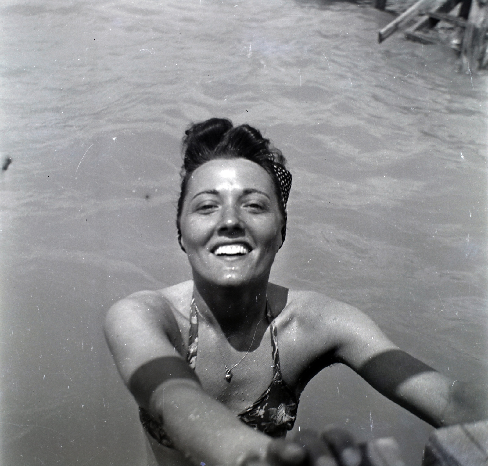 1942, Barna Imre, smile, Fortepan #133404