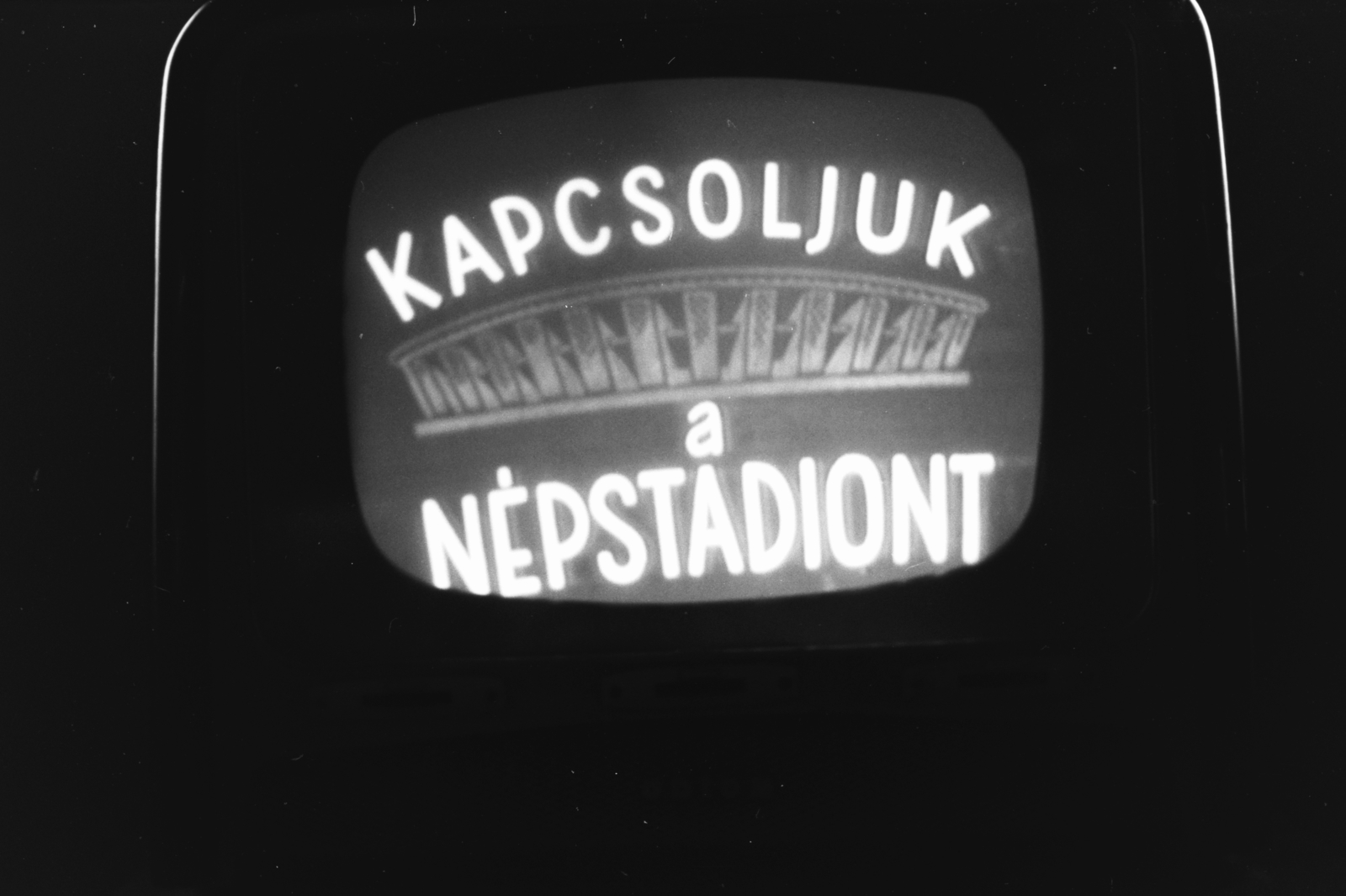 1963, Chuckyeager tumblr, TV készülék, képernyőfotó, Fortepan #133782