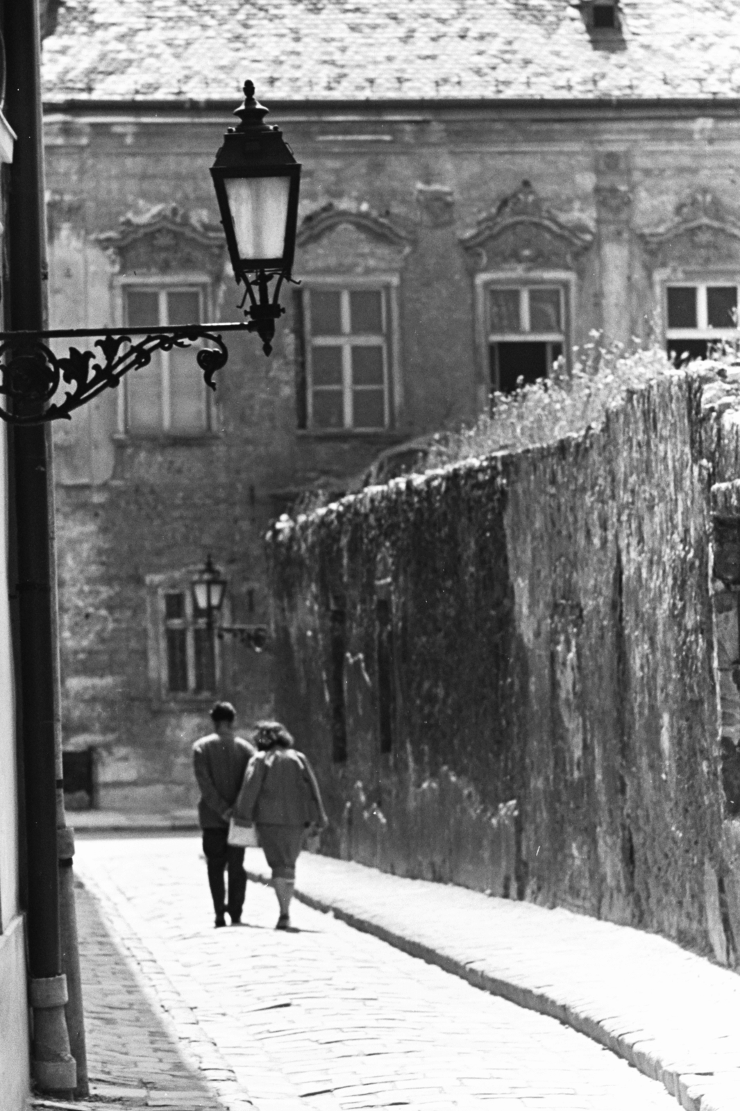 Hungary, Budapest I., Dárda utca az Úri utca felé nézve., 1963, Chuckyeager tumblr, Budapest, Fortepan #133899
