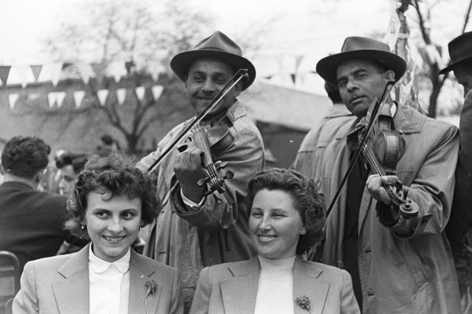 1957, Chuckyeager tumblr, zenész, Fortepan #133967