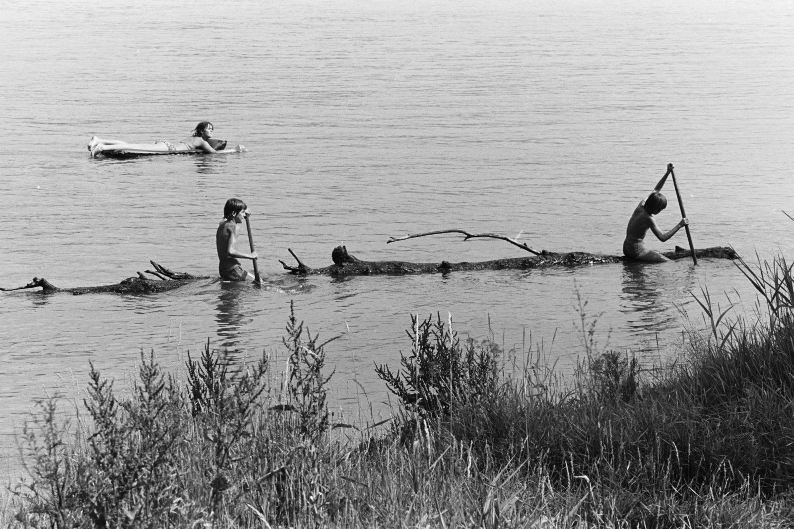 Hungary, Nagymaros, Duna-part., 1967, Chuckyeager tumblr, Fortepan #134023