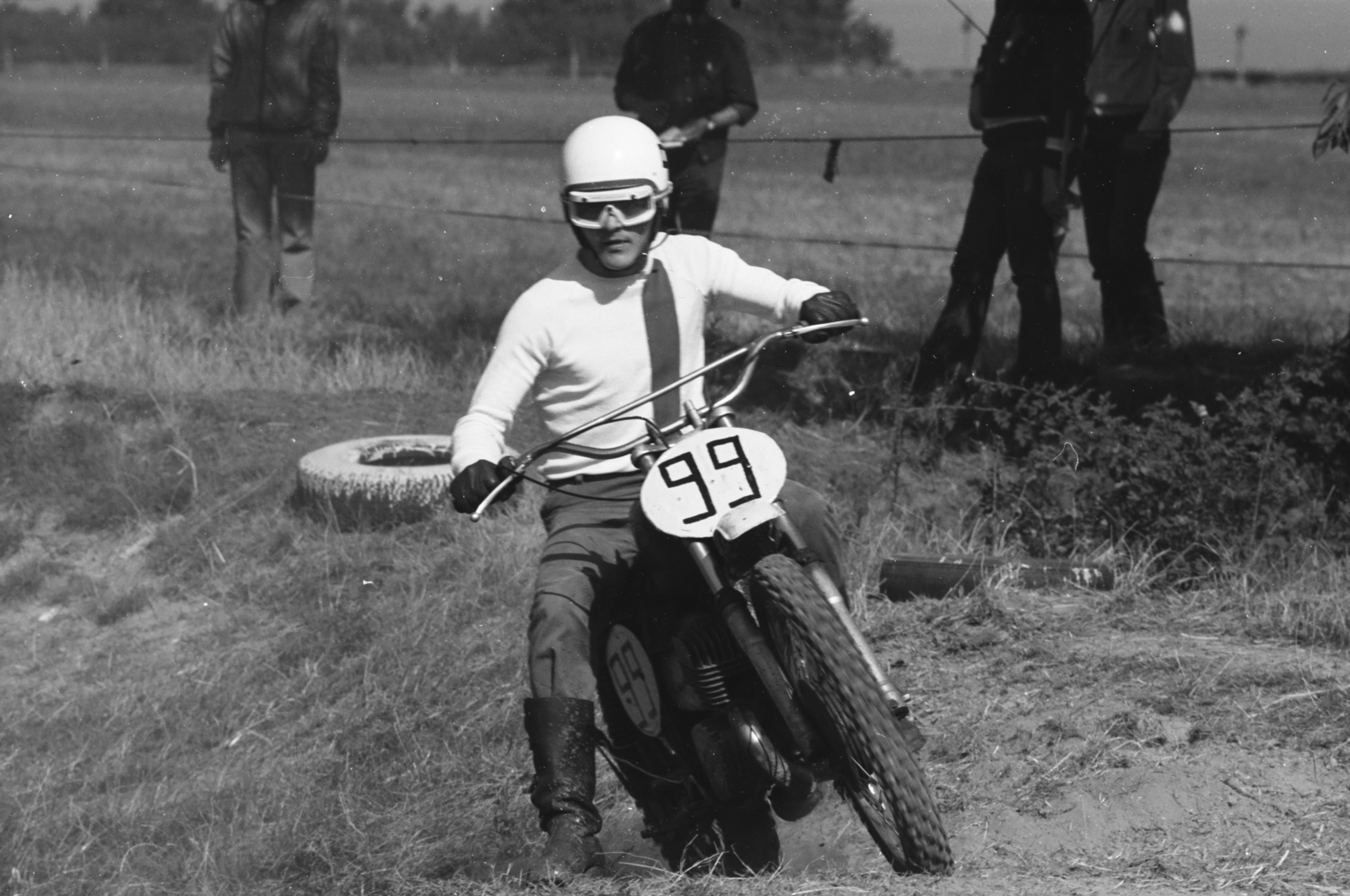 1966, Chuckyeager tumblr, motorcycle, CZ-brand, Fortepan #134210