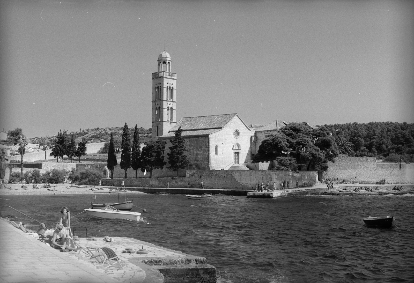 Croatia, Hvar, Ferences templom és kolostor., 1968, Chuckyeager tumblr, Yugoslavia, Fortepan #134274
