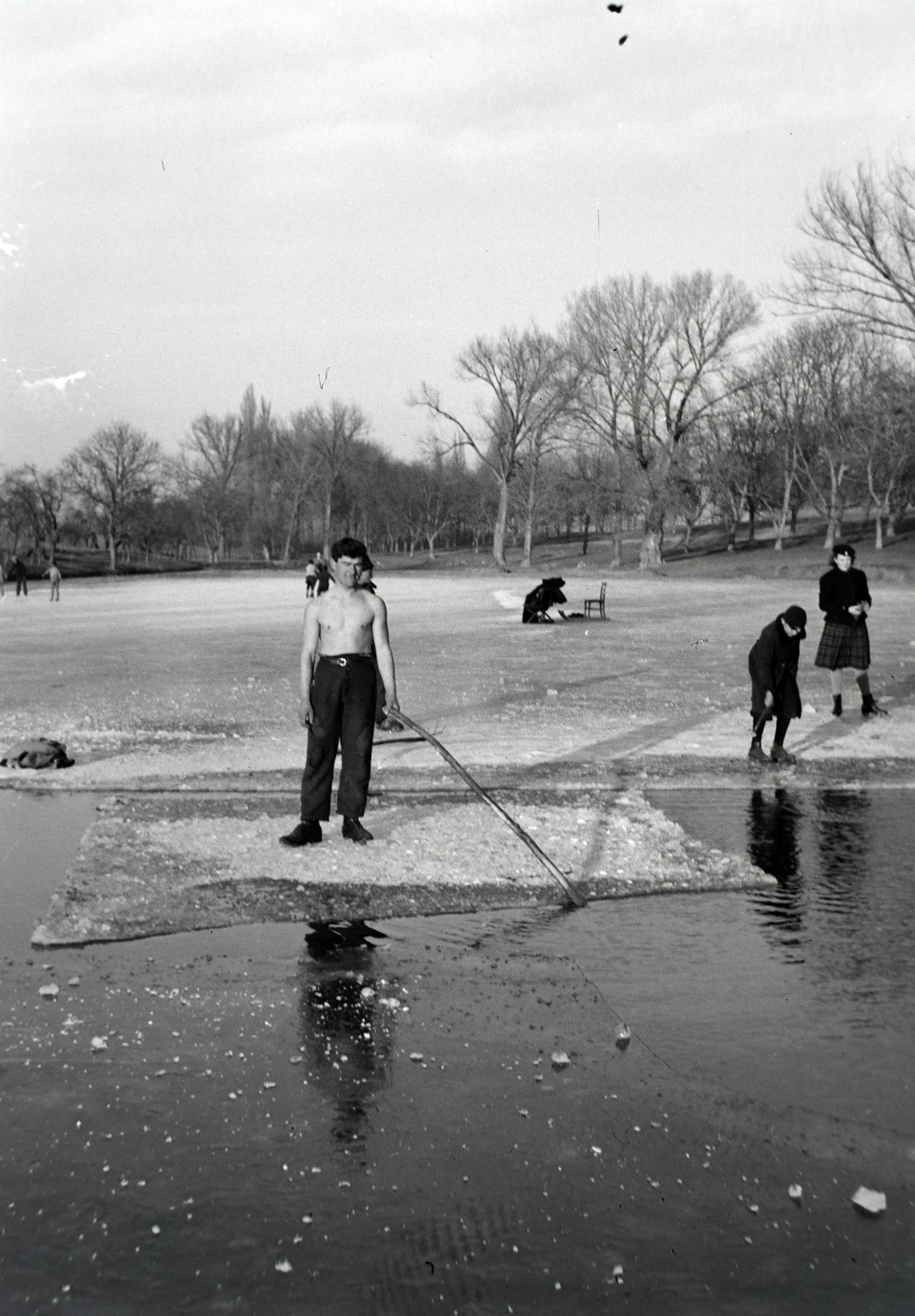 1940, Fortepan/Album018, fishing, Fortepan #134651