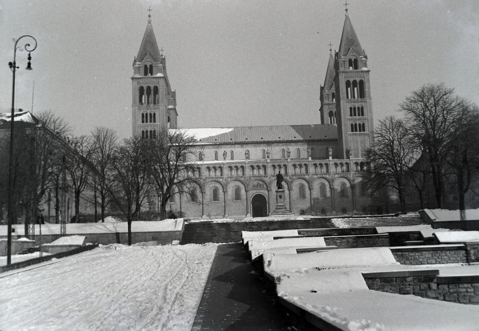 Hungary, Pécs, Szent Péter- és Szent Pál-székesegyház., 1941, Fortepan/Album018, Cathedral, Fortepan #134688