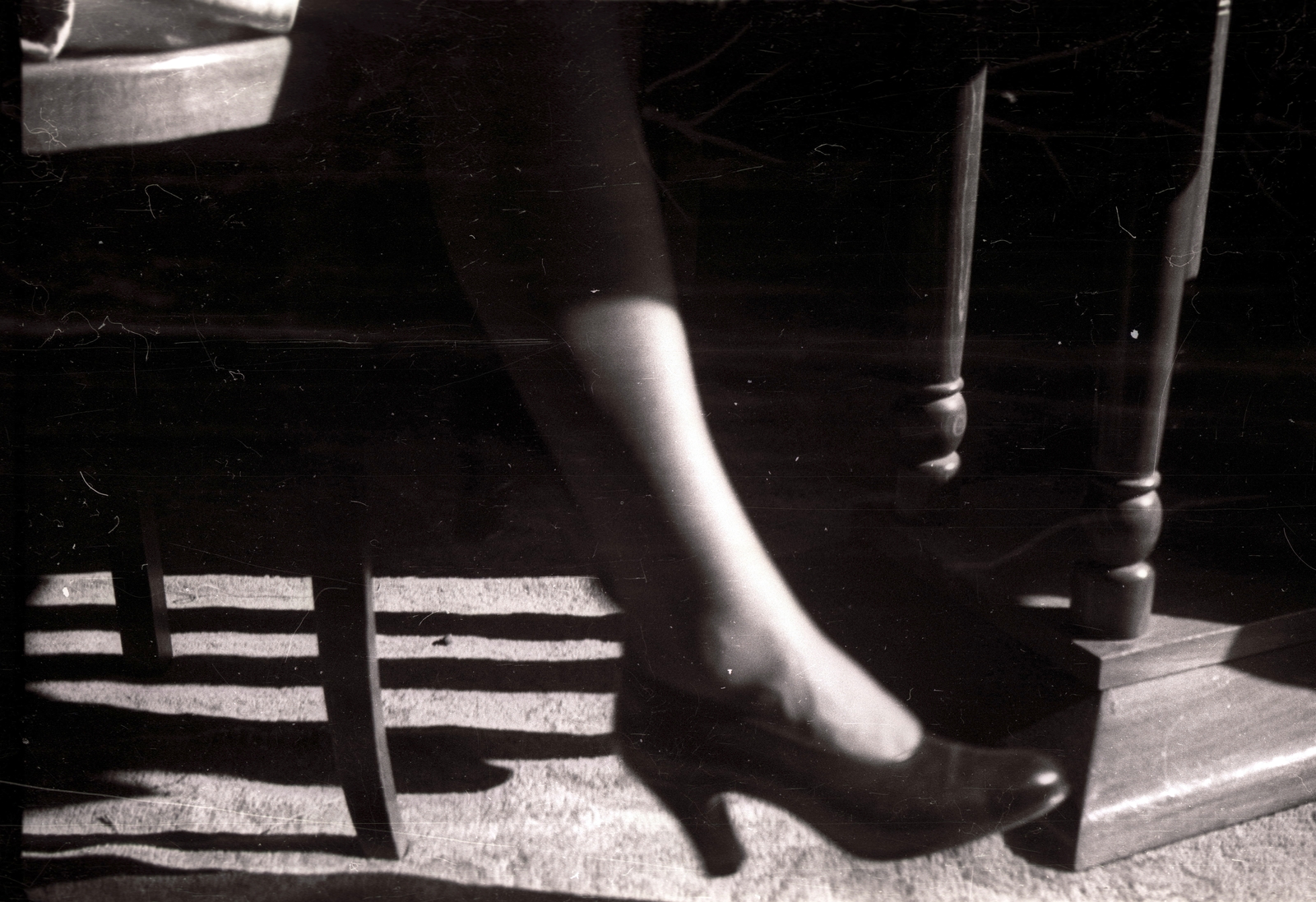 1942, Fortepan/Album021, leg, erroneous photo, woman, shoe, Fortepan #134768