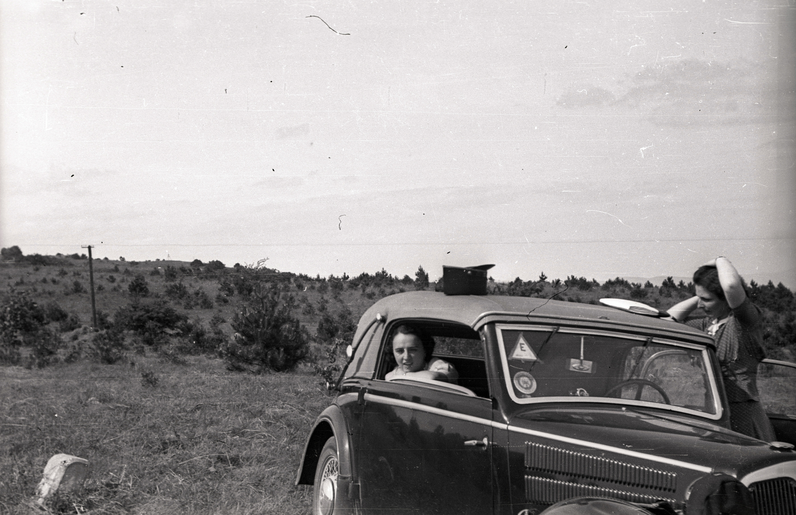 Magyarország, Budapest III., Hármashatárhegy., 1941, Fortepan/Album021, DKW-márka, automobil, Budapest, Fortepan #134785
