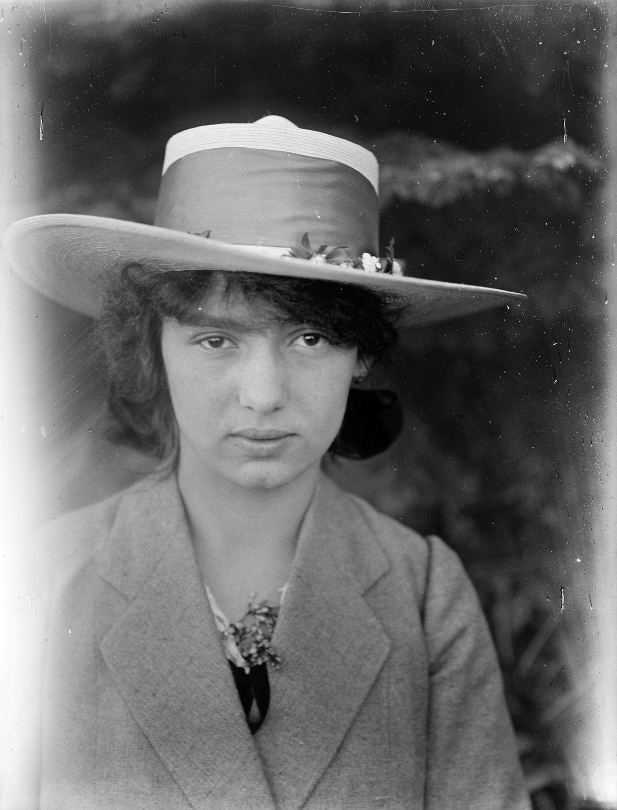 1925, Lőrinczi Ákos, portrait, woman, Fortepan #135031