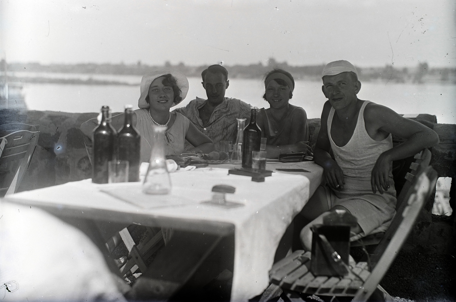 1920, Lőrinczi Ákos, picnic, Fortepan #135067