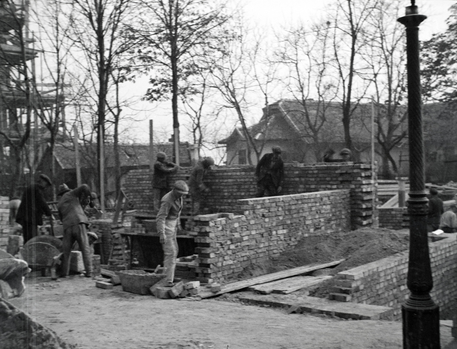 1934, Lőrinczi Ákos, construction, Fortepan #135113