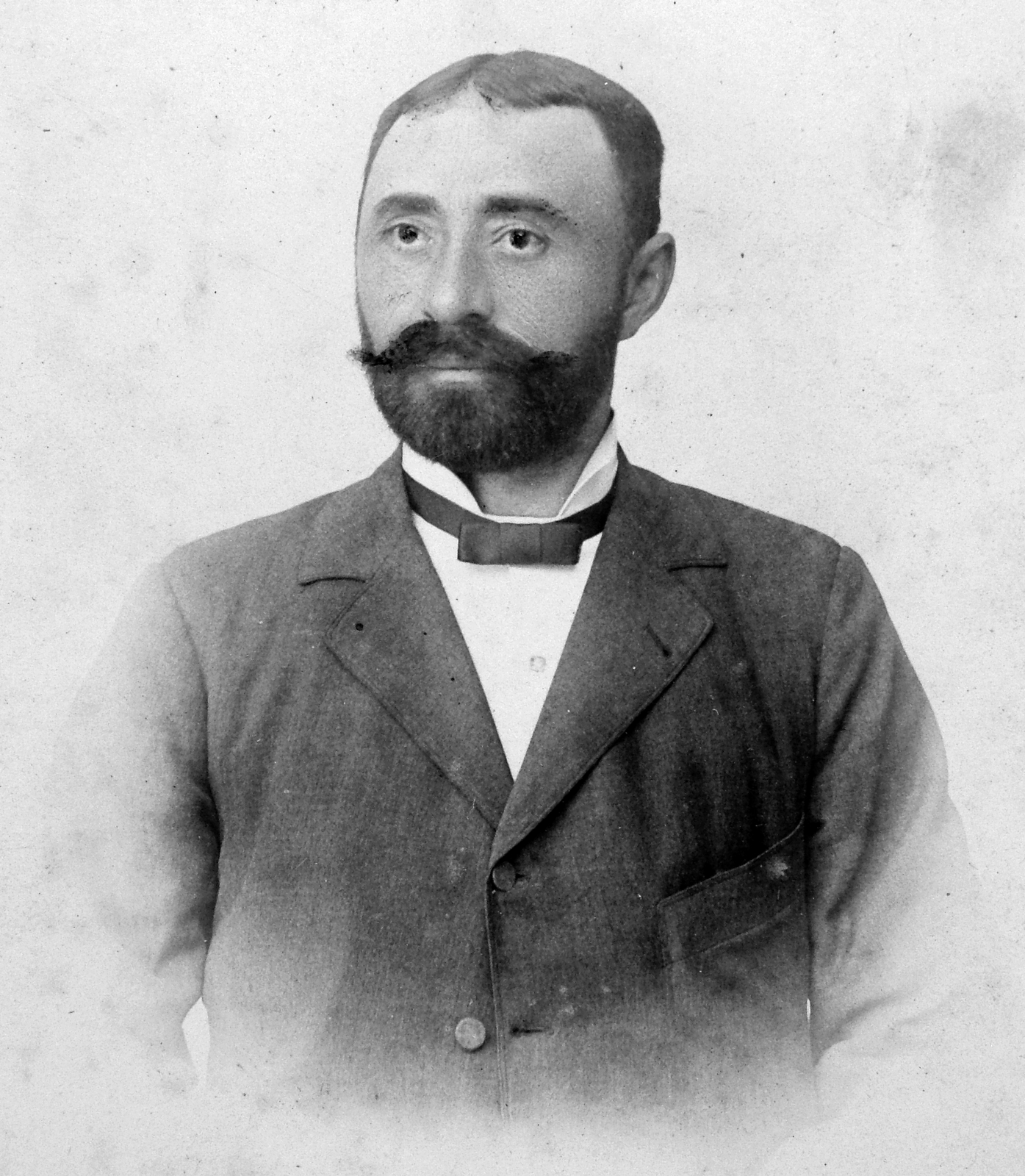 1900, Fortepan, portrait, moustache, man, beard, Fortepan #13580