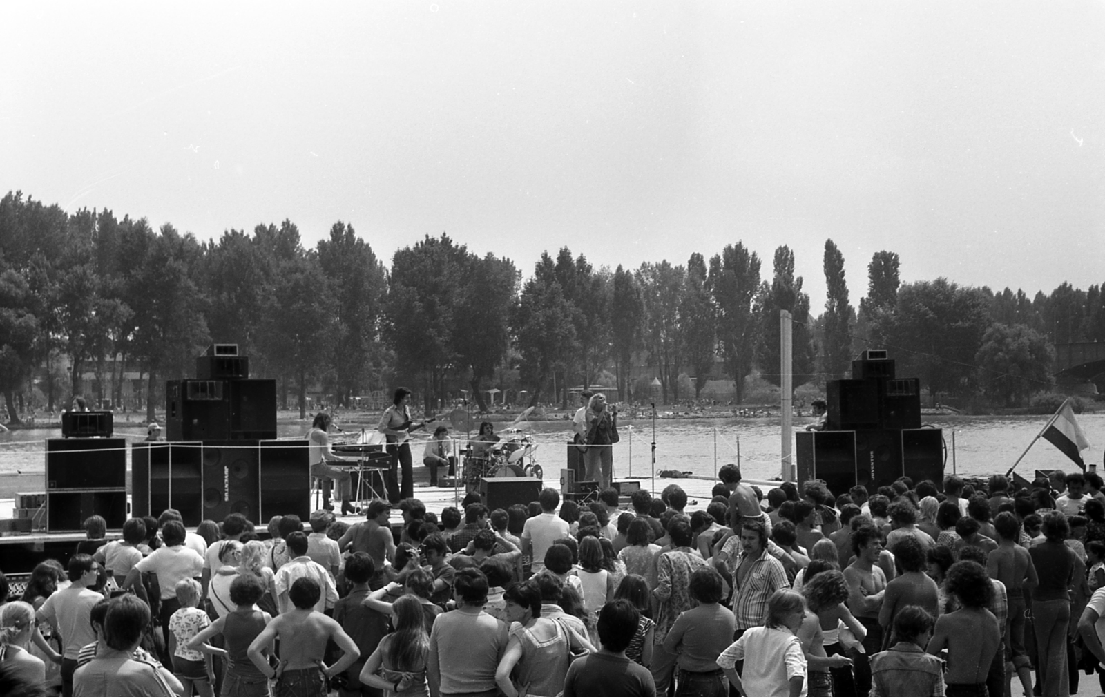 Hungary, Szeged, Tisza-part, Szegedi Ifjúsági Napok., 1977, Varga János, youth, Fortepan #135929