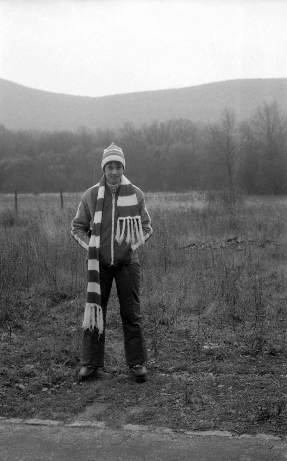 1981, Varga János, zsebredugott kéz, Fortepan #135936