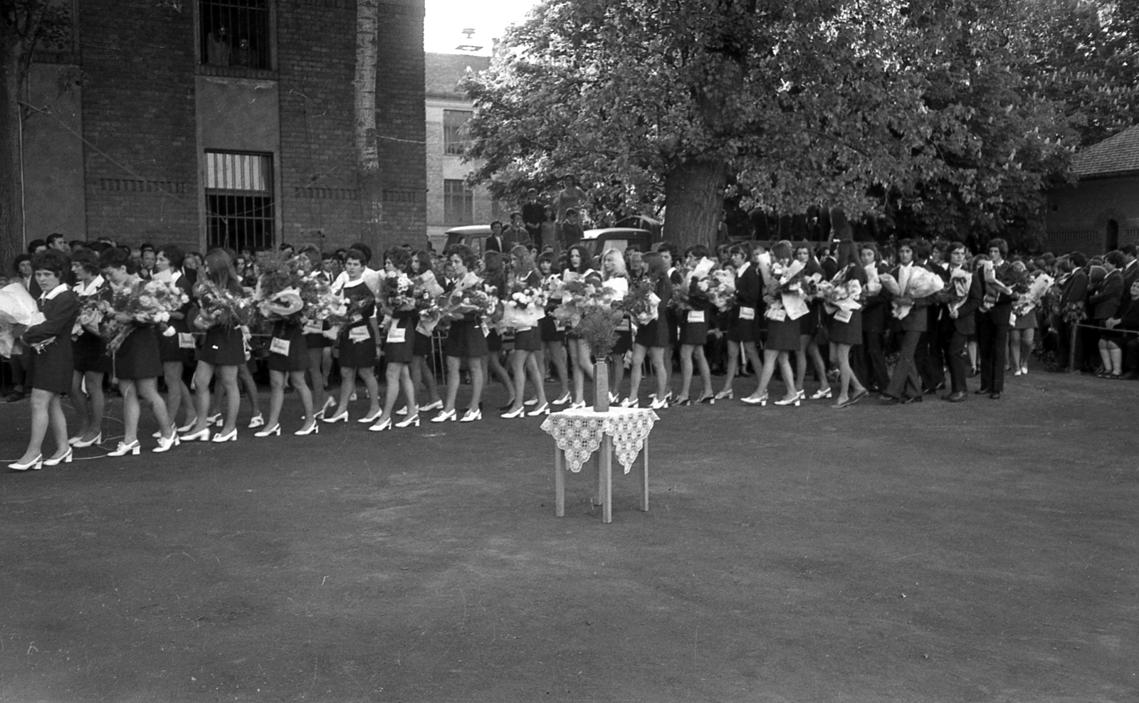 1975, Varga János, graduation, Fortepan #135974