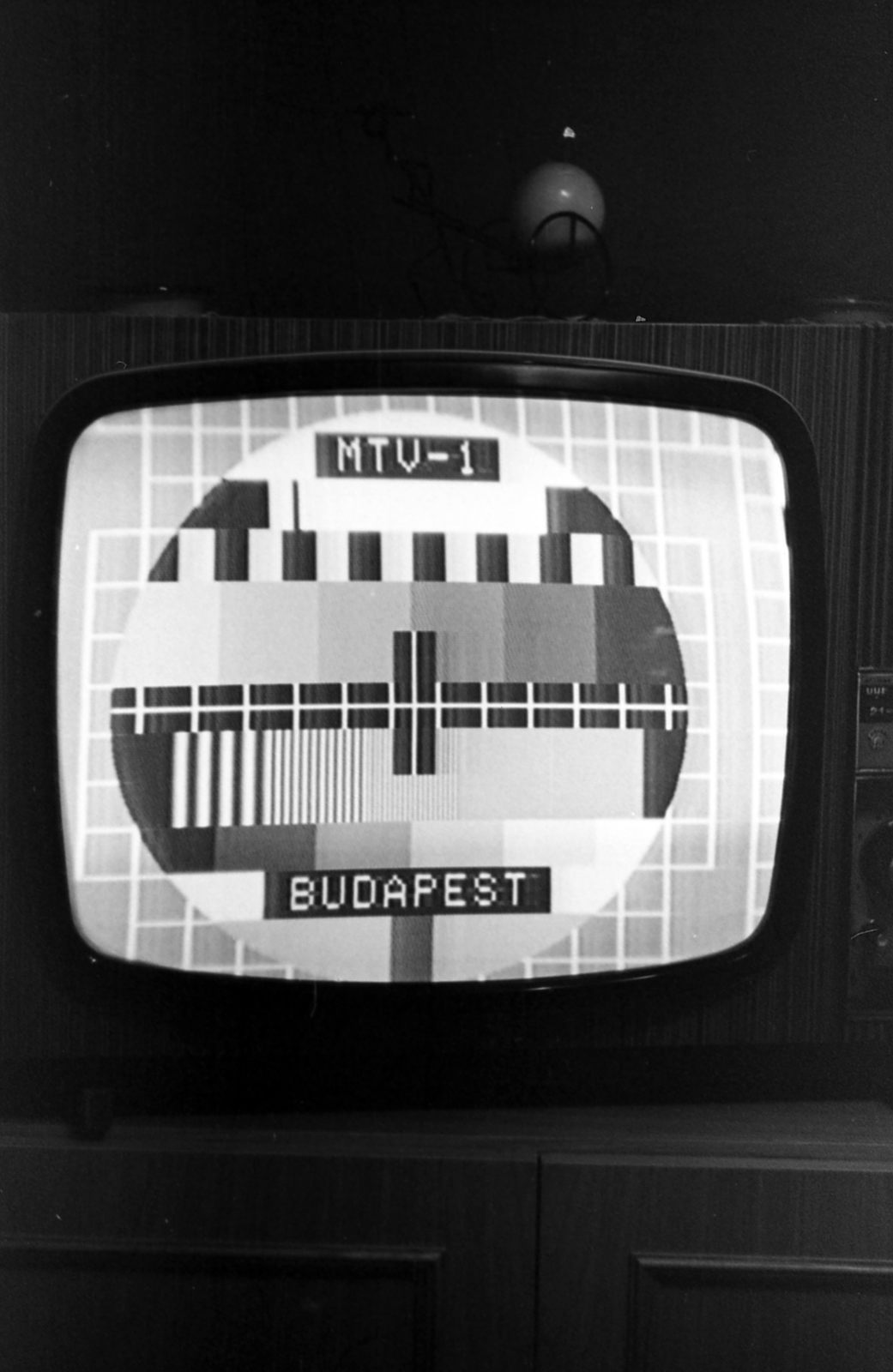 1984, Varga János, monoscope, Fortepan #135993