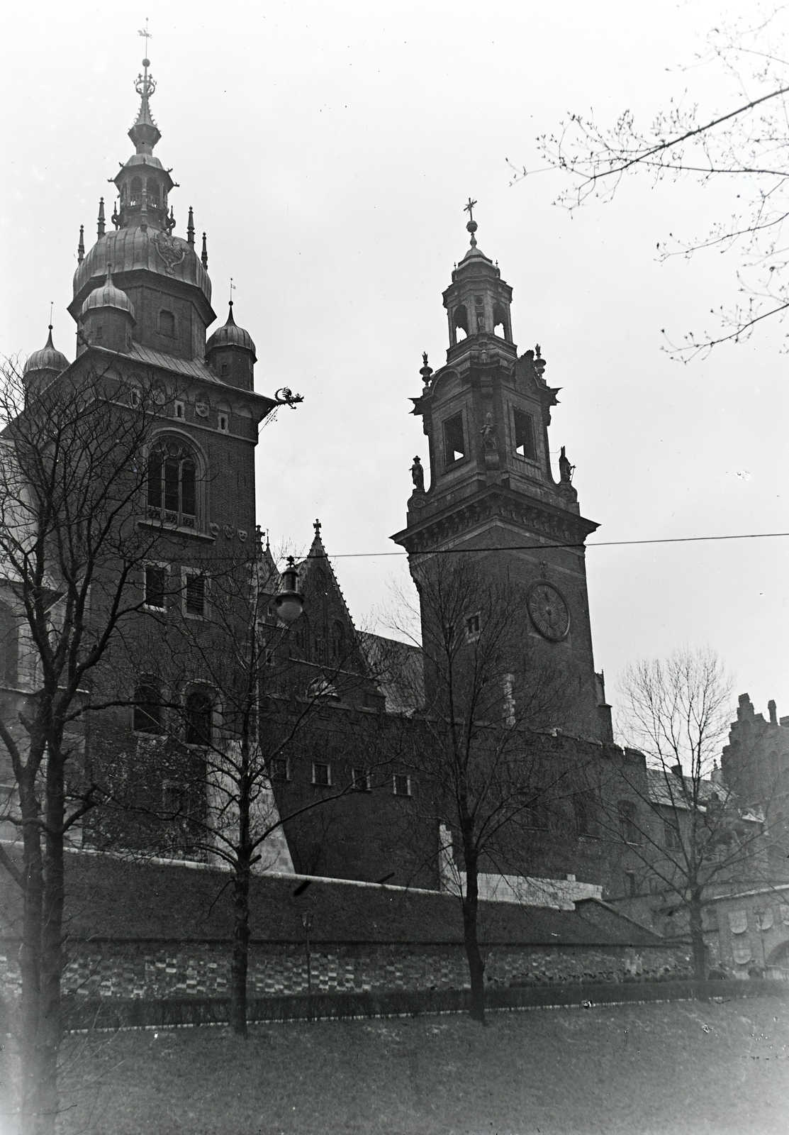 Lengyelország, Krakkó, Királyi Palota (Wawel)., 1937, Révay Péter, Fortepan #136280