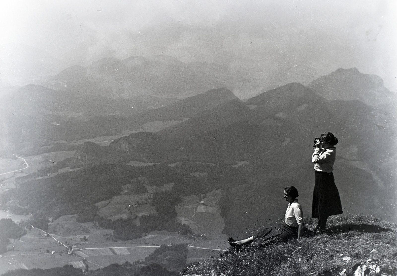 1934, Révay Péter, looking into the distance, Fortepan #136289