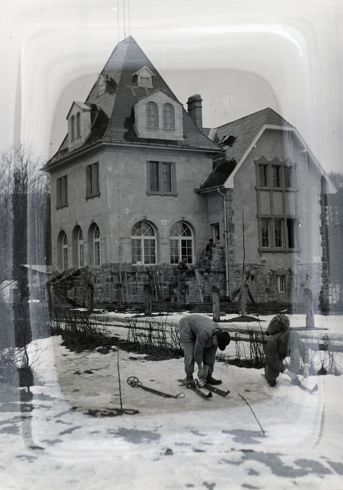 Magyarország, Kóspallag, Kisinóci turistaház., 1935, Révay Péter, Fortepan #136328