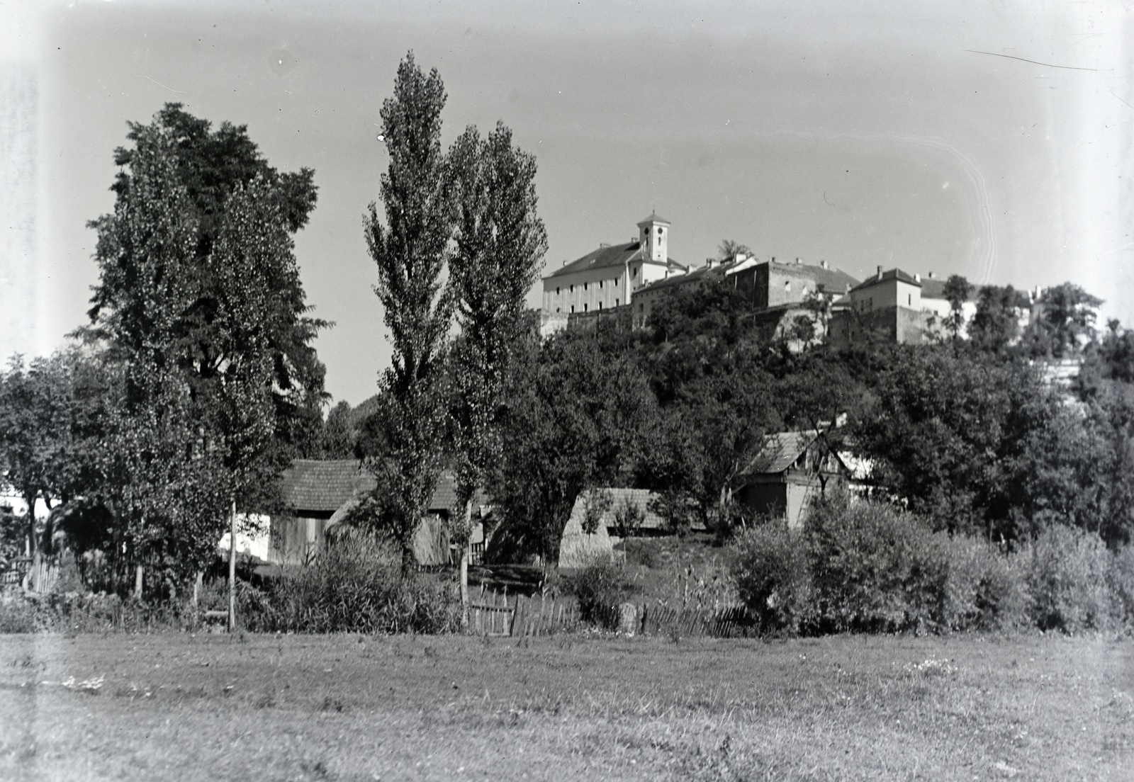 Ukraine,Zakarpattia Oblast, Mukachevo, Vár., 1939, Révay Péter, Czechoslovakia, castle, Fortepan #136359