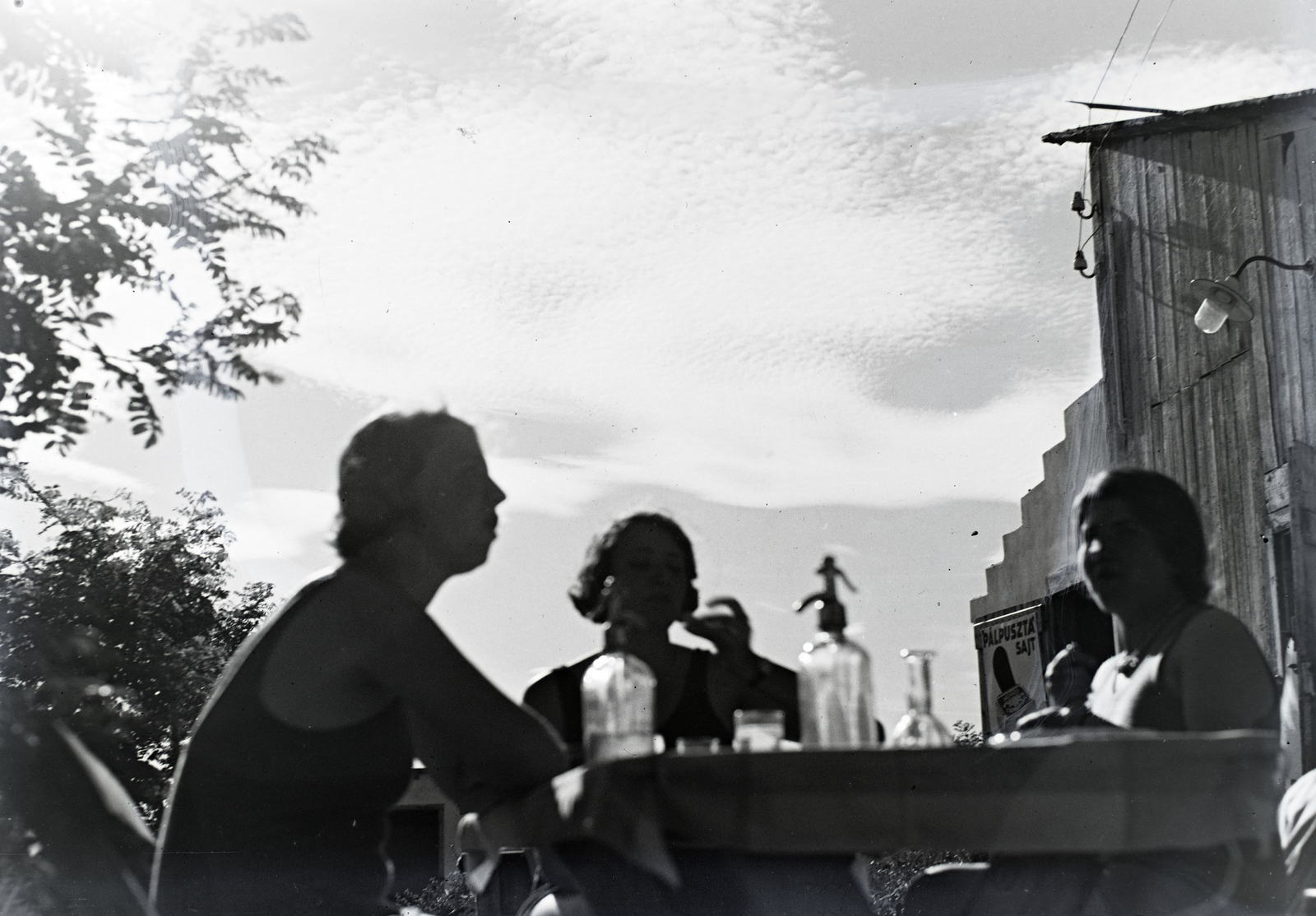 1936, Révay Péter, asztal, szódásüveg, Fortepan #136365