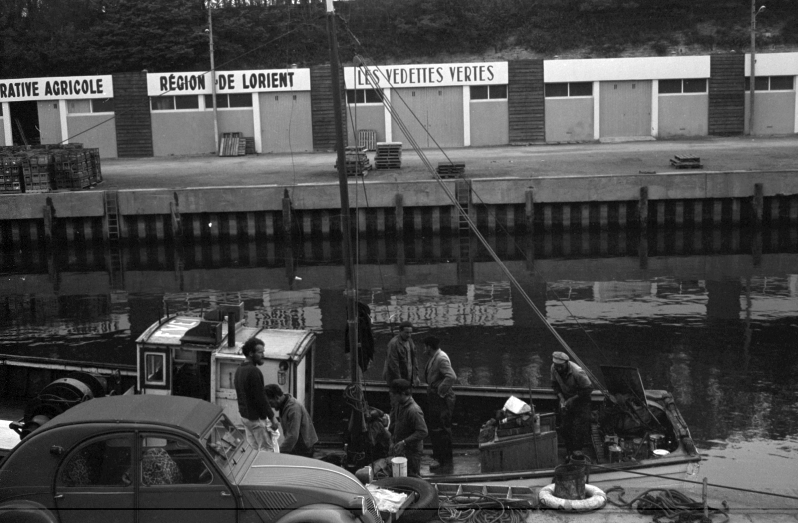 1969, Vészi Ágnes, port, Citroën-brand, automobile, Fortepan #136505