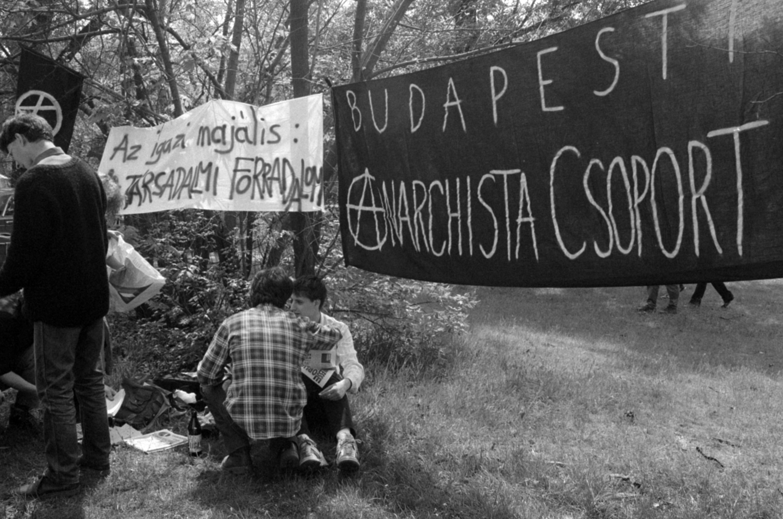 Hungary, People's Park, Budapest X., május 1-i majális., 1990, Vészi Ágnes, Budapest, Fortepan #136608
