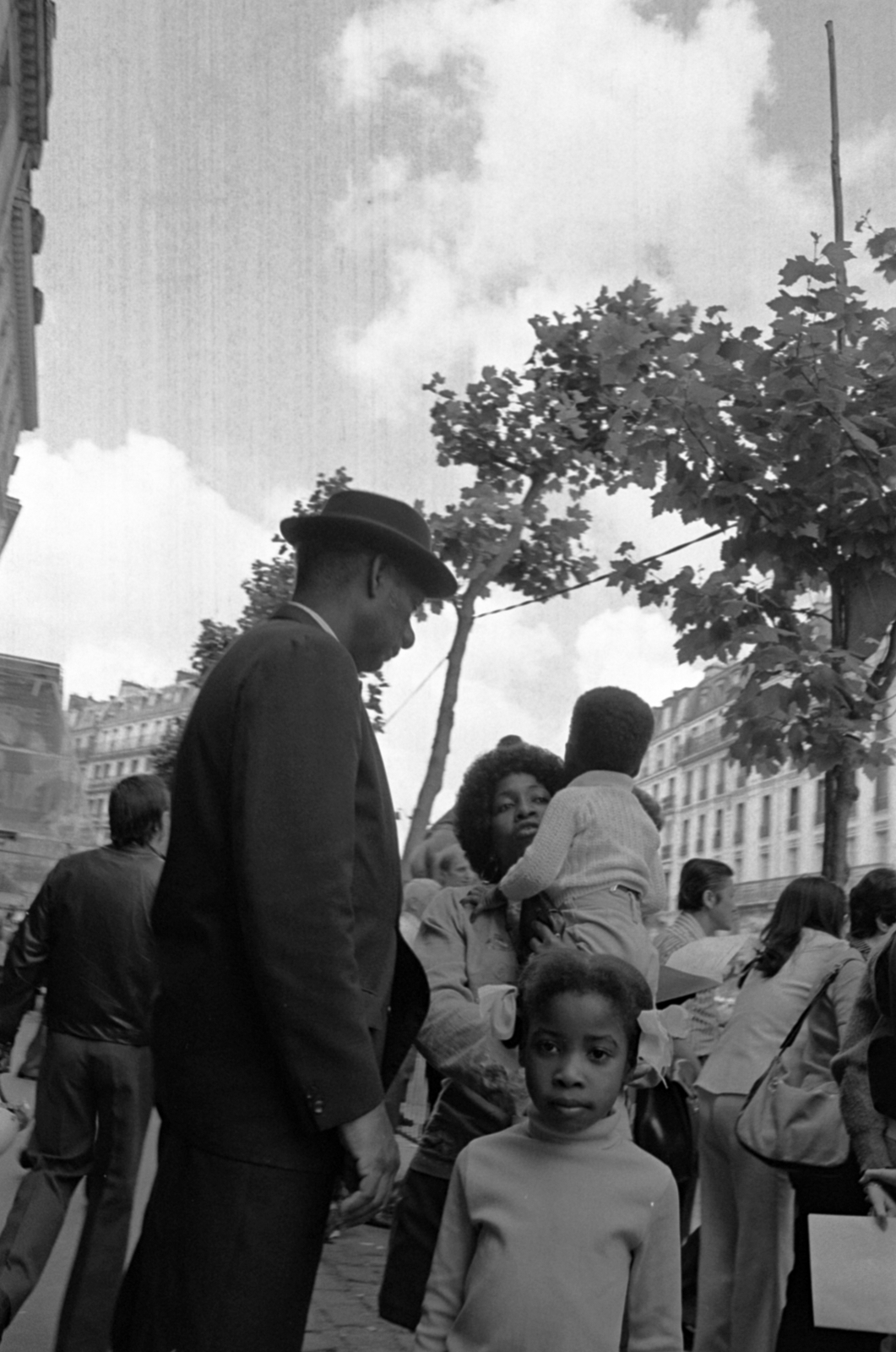France, Paris, Rue du Temple., 1977, Vészi Ágnes, family, Fortepan #136719