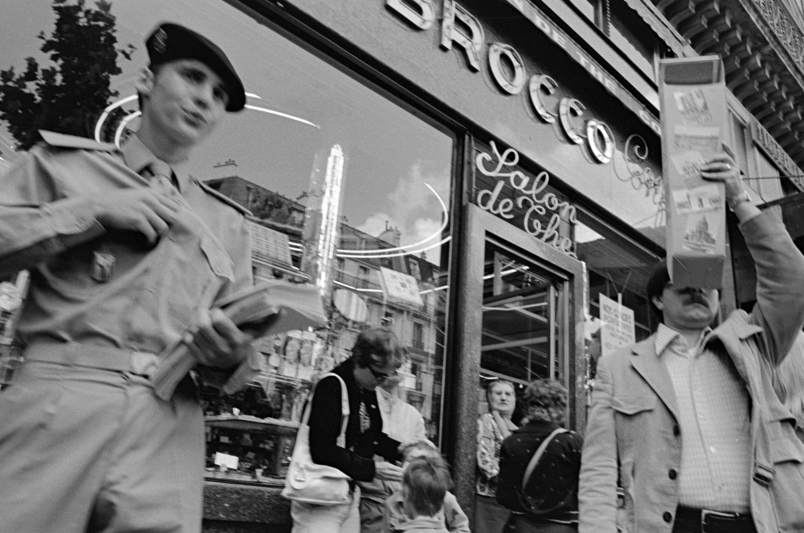 France, Paris, Rue du Temple 180., 1977, Vészi Ágnes, periscope, Fortepan #136720