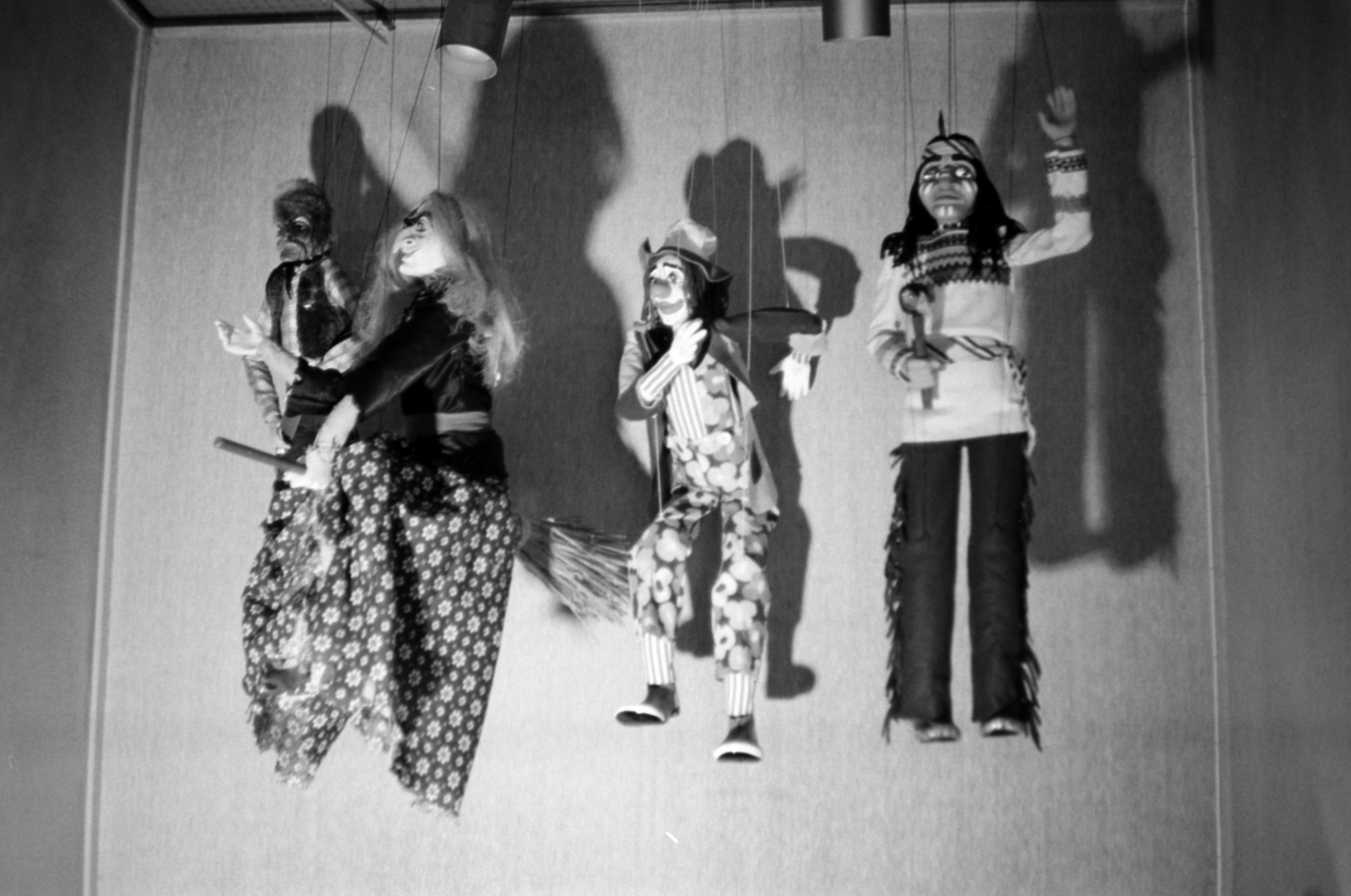 1983, Vészi Ágnes, puppets, Fortepan #136803