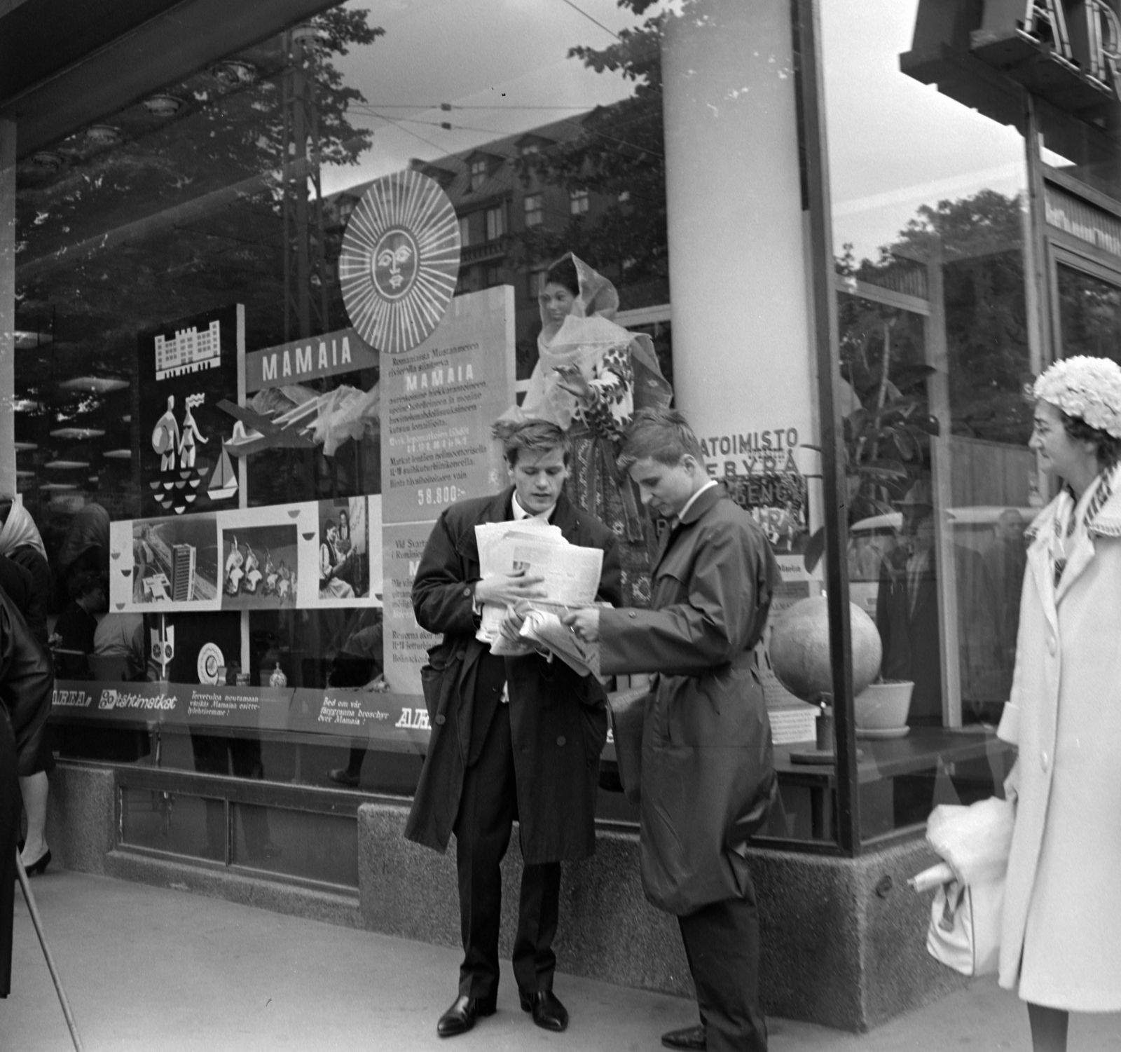 Finnország, Helsinki, a felvétel a VIII. VIT (Világifjúsági Találkozó) idején készült., 1962, Szalay Zoltán, Fortepan #137395