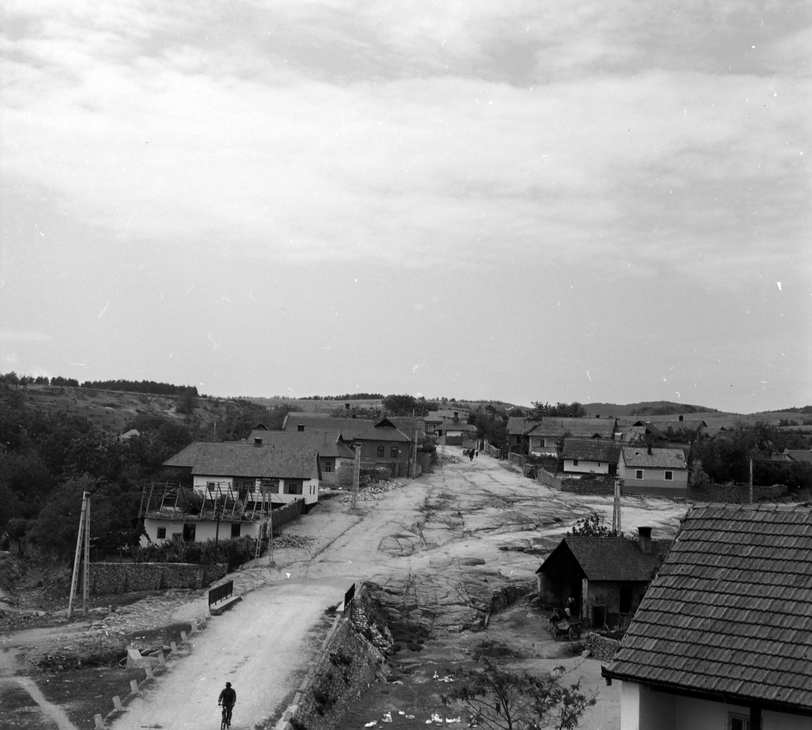 Hungary, Kisgyőr, Rákóczi Ferenc utca., 1964, Szalay Zoltán, Fortepan #137685